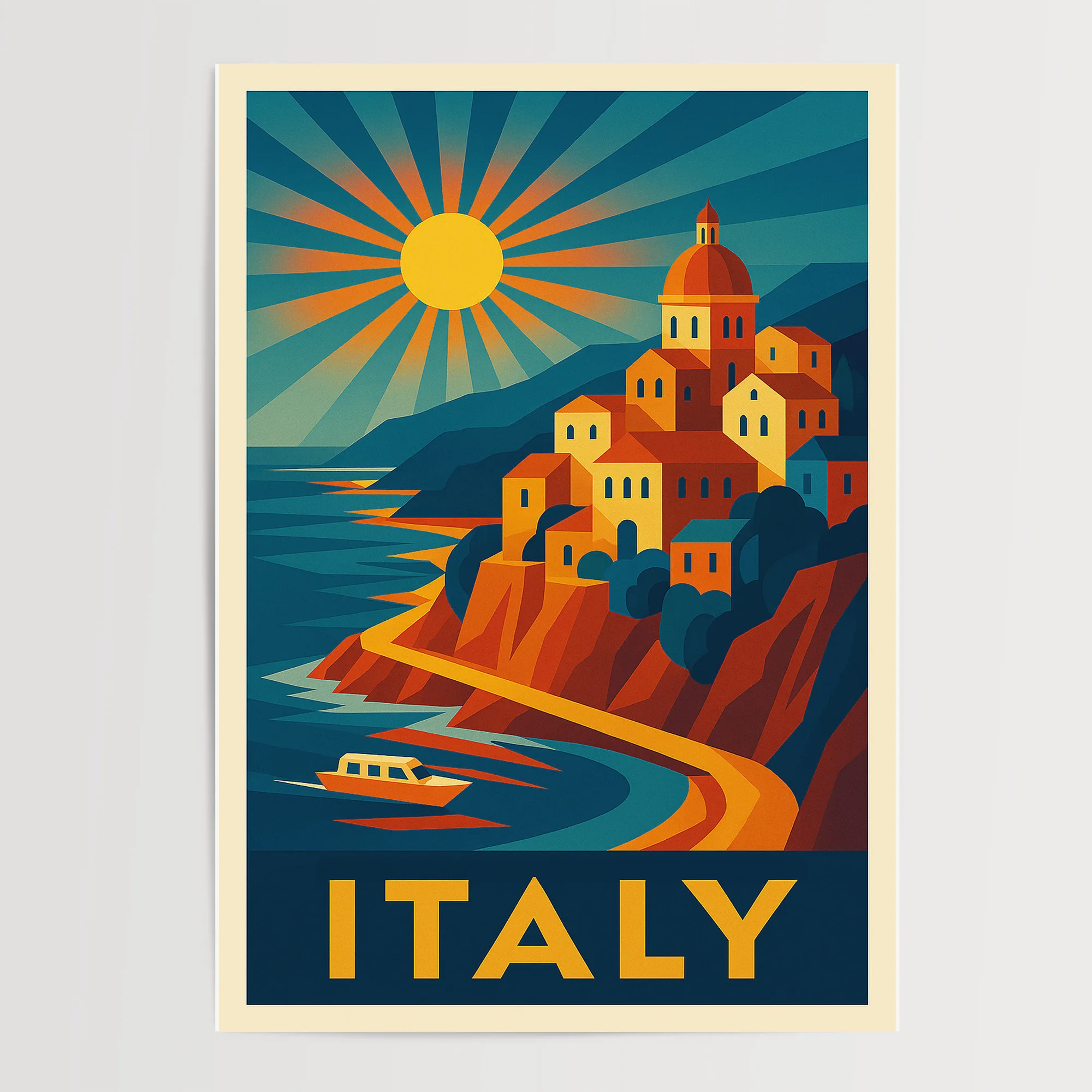 Italy graphic print