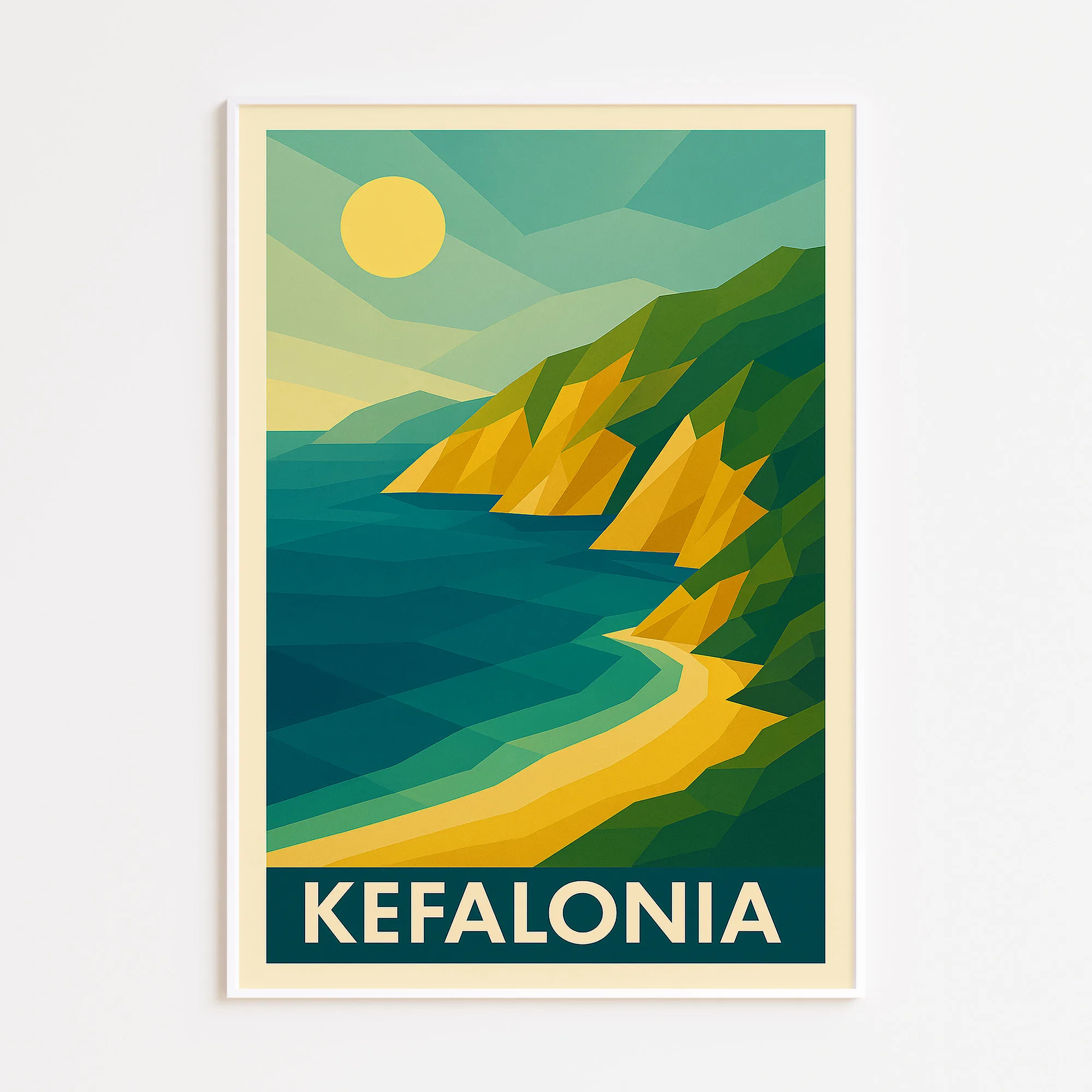 Kefalonia graphic print