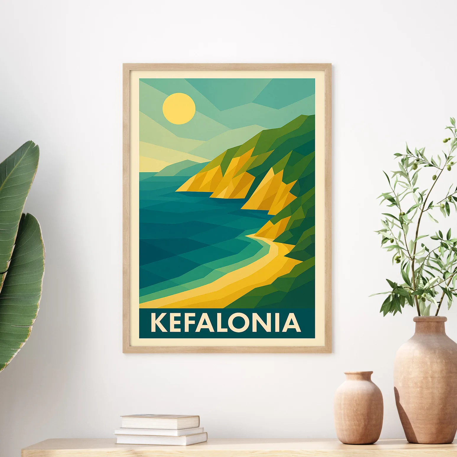 Kefalonia graphic print