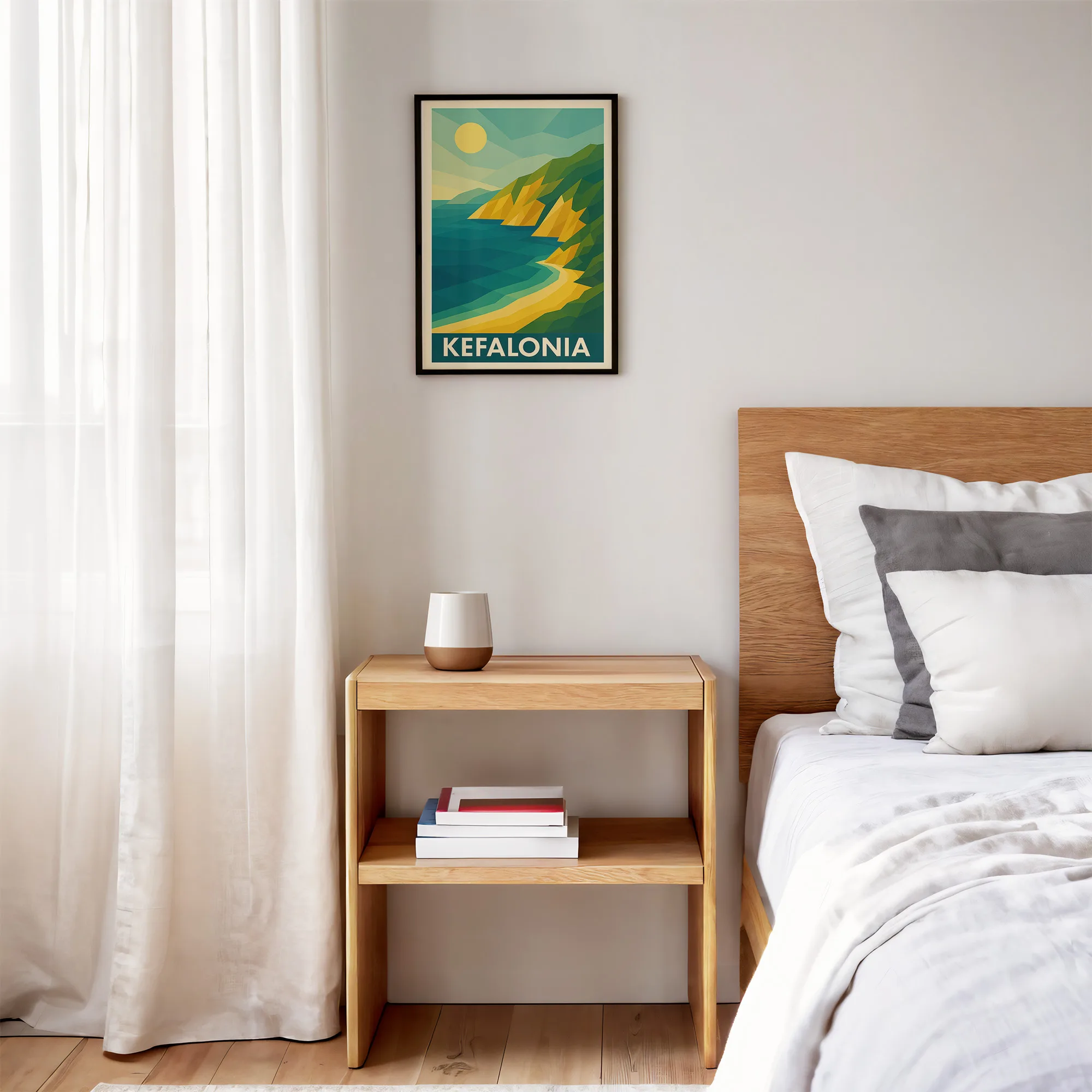 Kefalonia graphic print