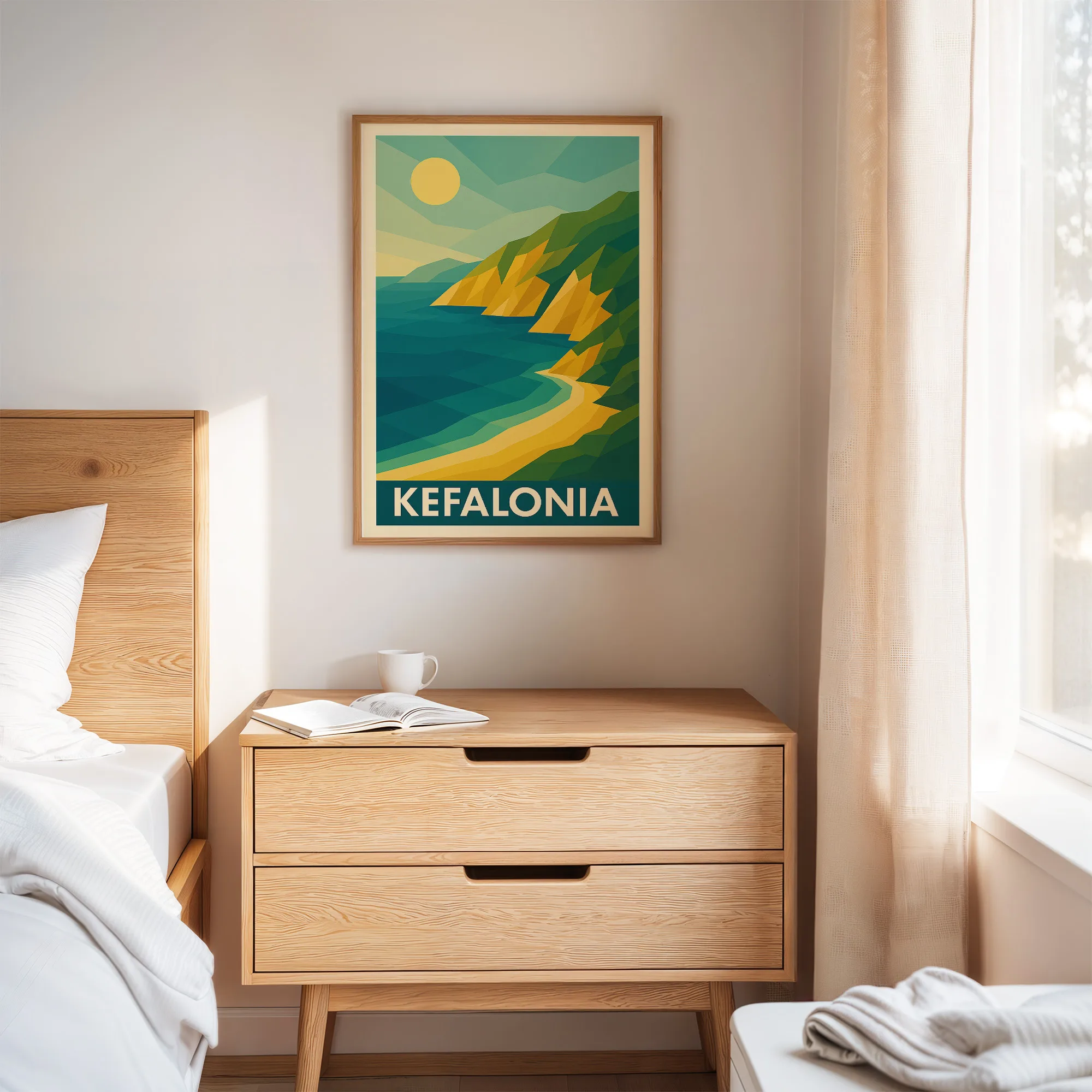 Kefalonia graphic print