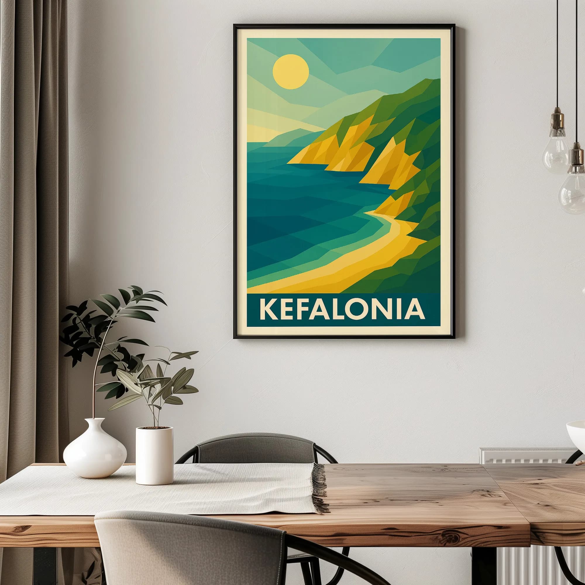 Kefalonia graphic print