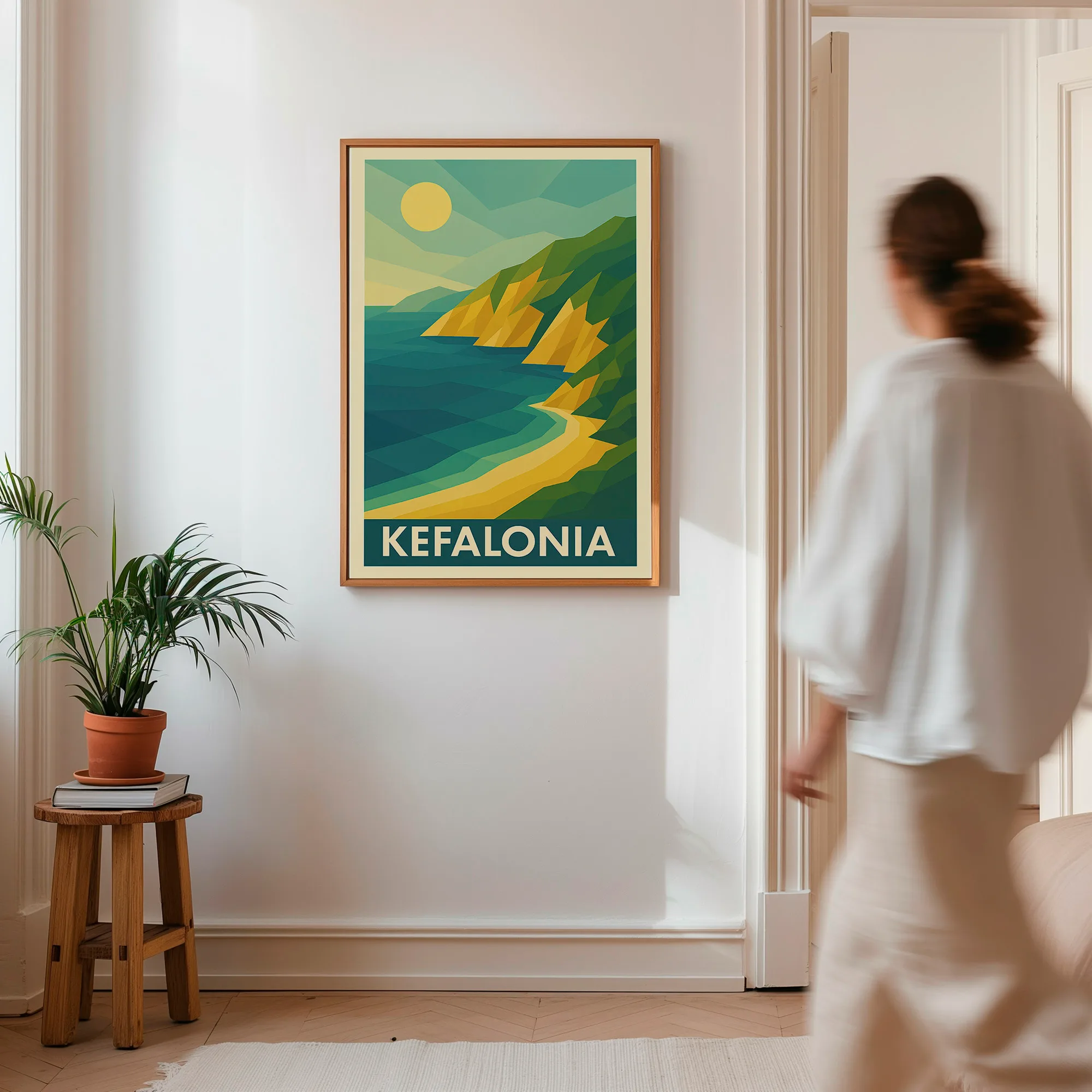 Kefalonia graphic print