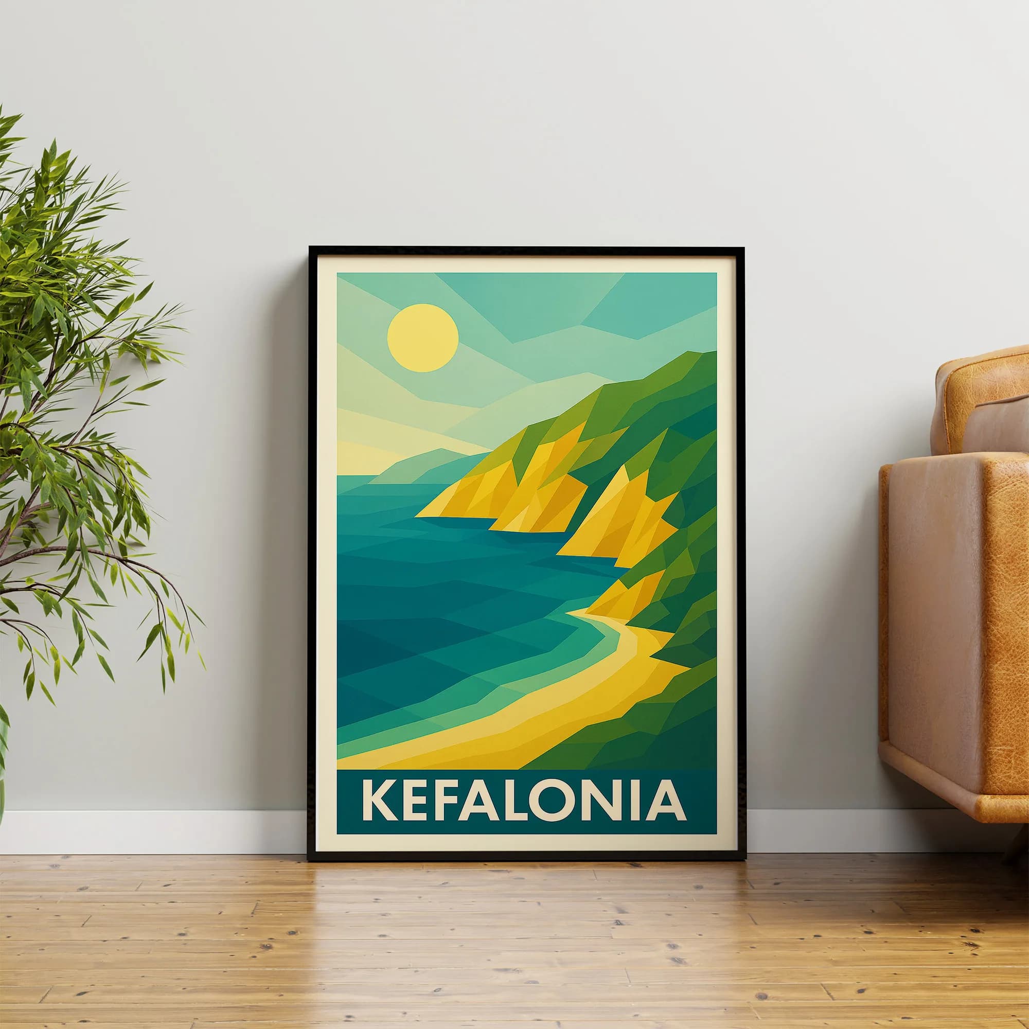 Kefalonia graphic print