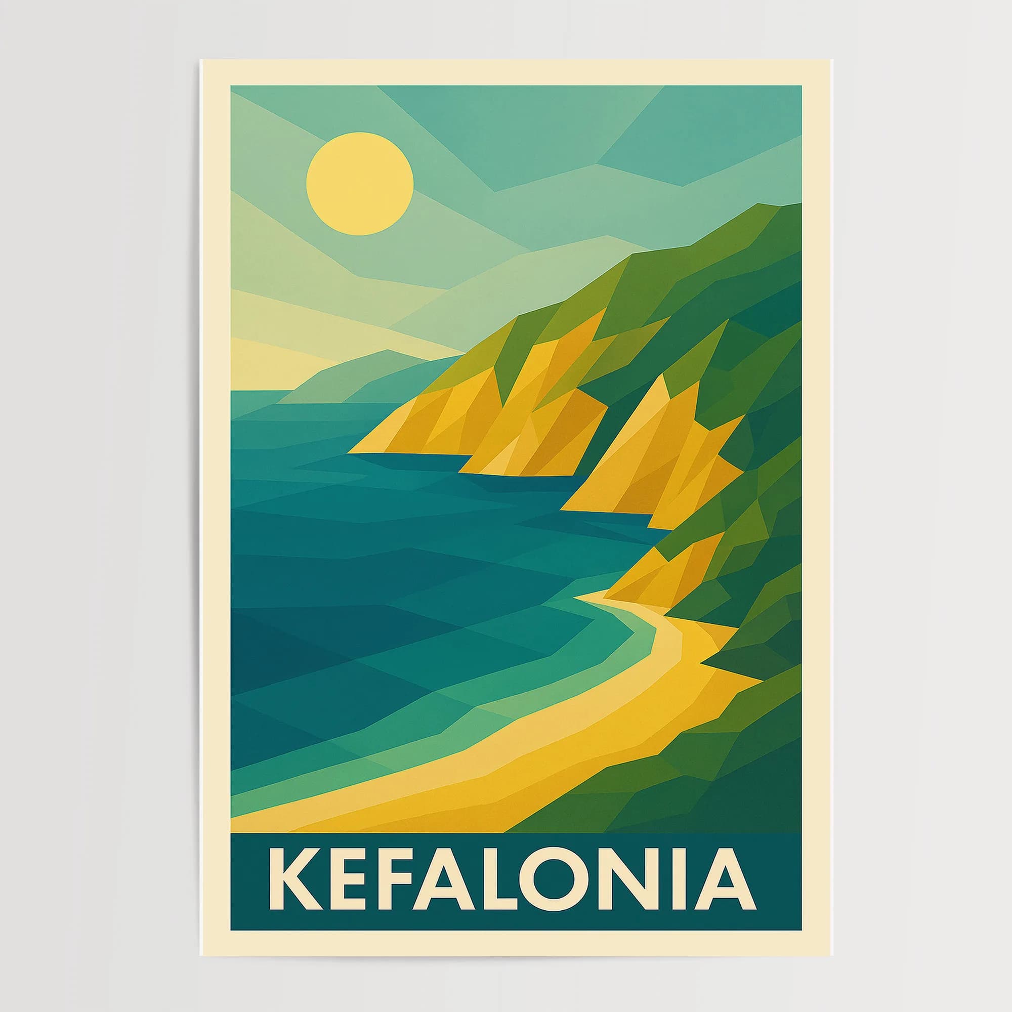 Kefalonia graphic print