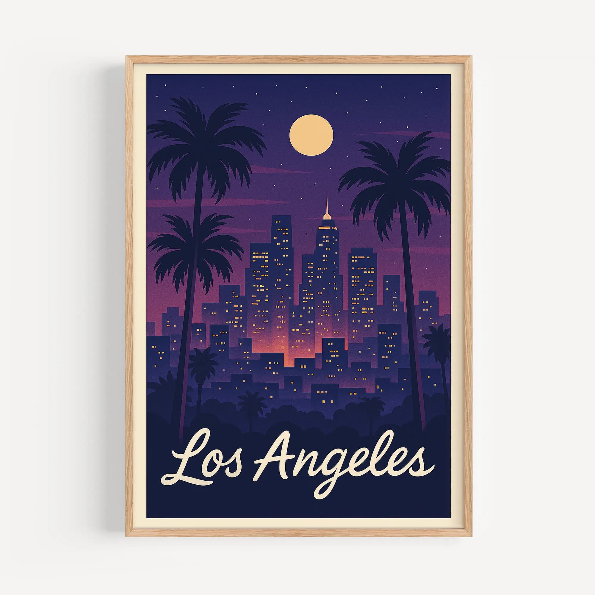 LA graphic print