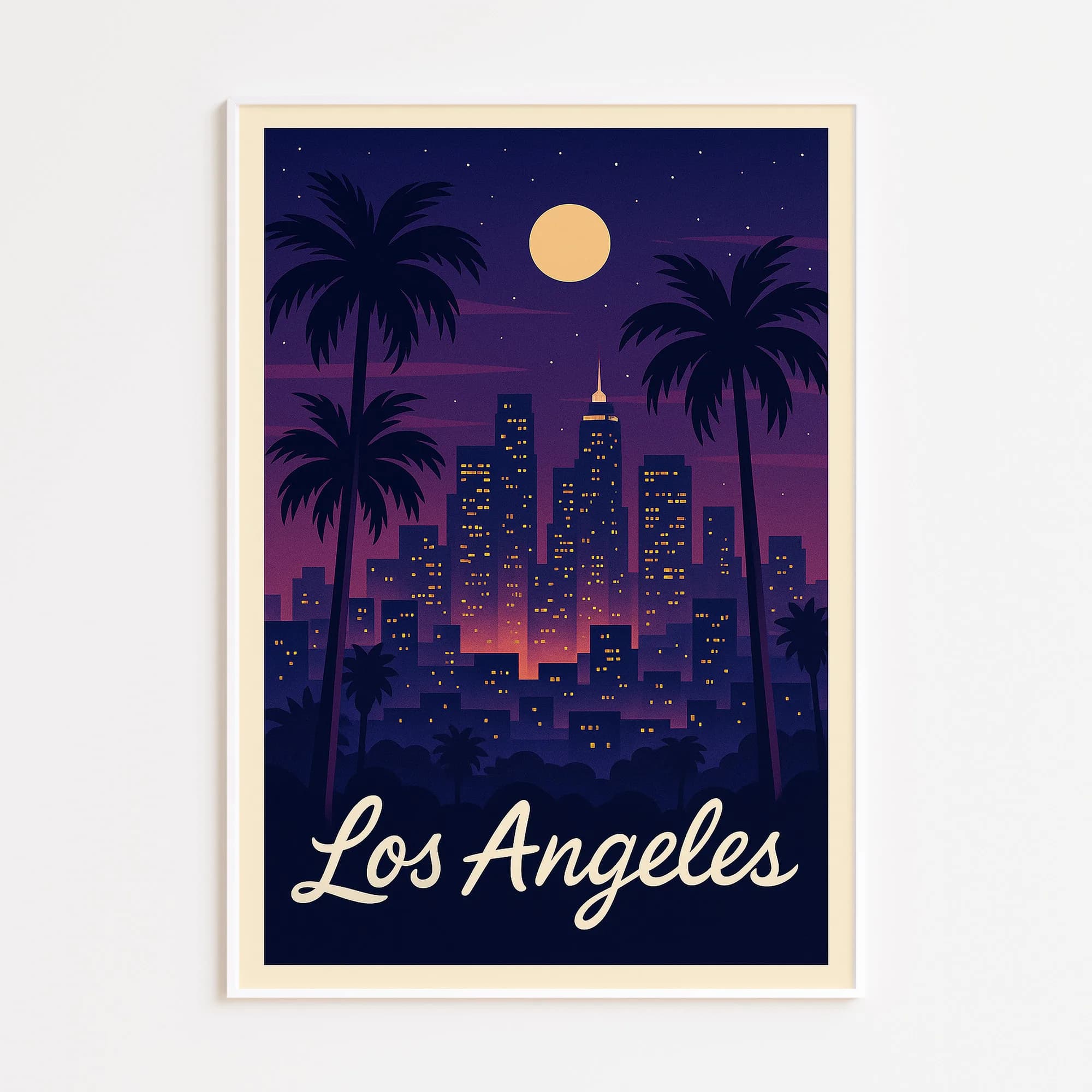 LA graphic print
