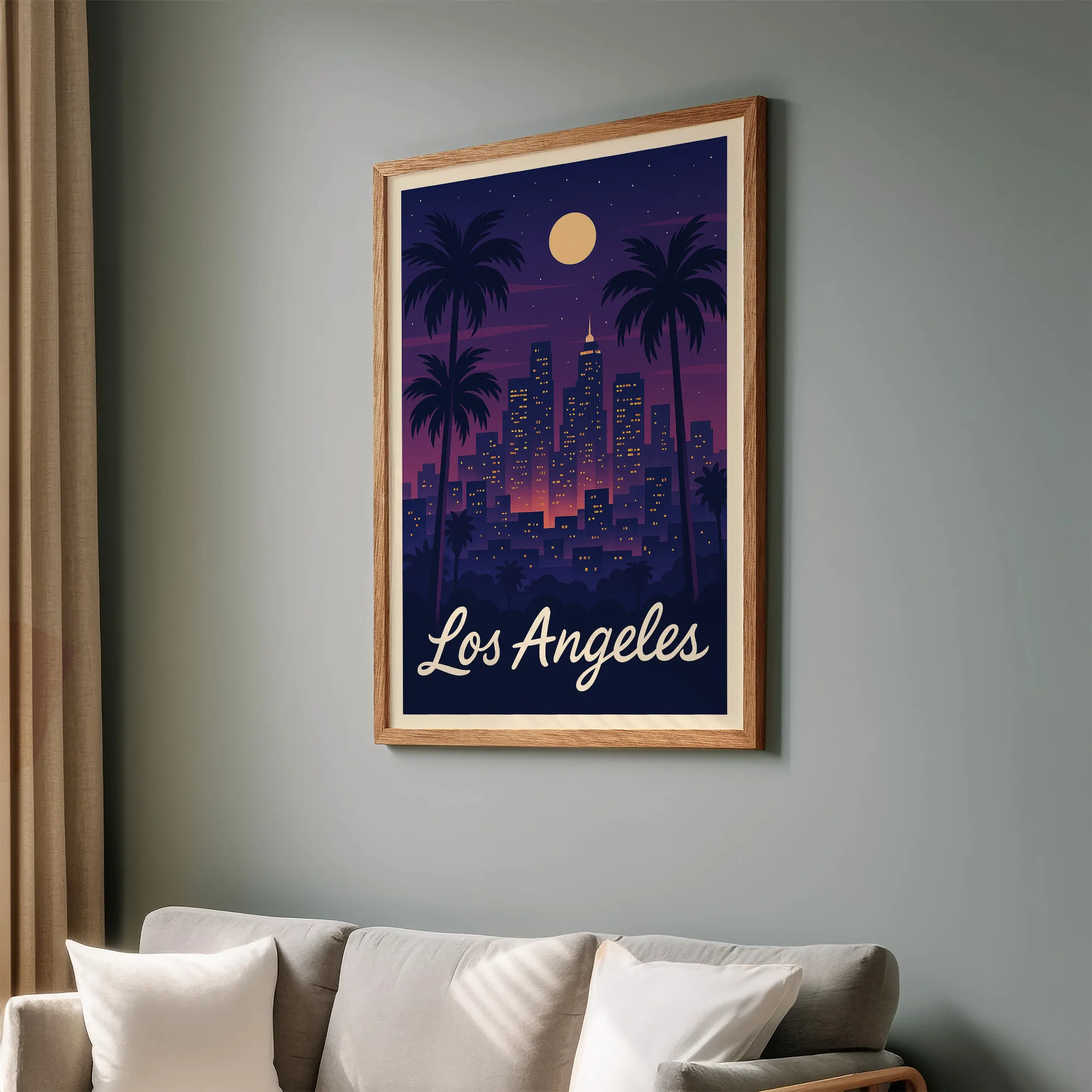LA graphic print