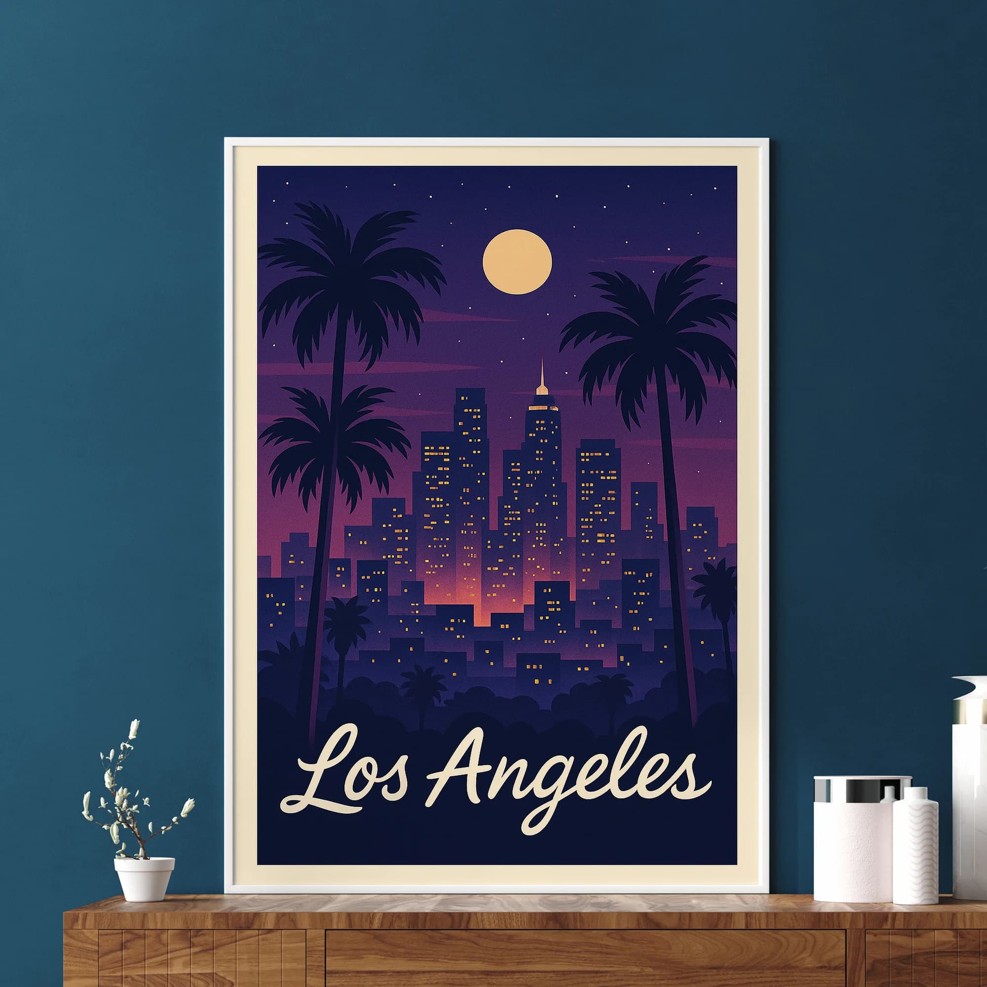 LA graphic print