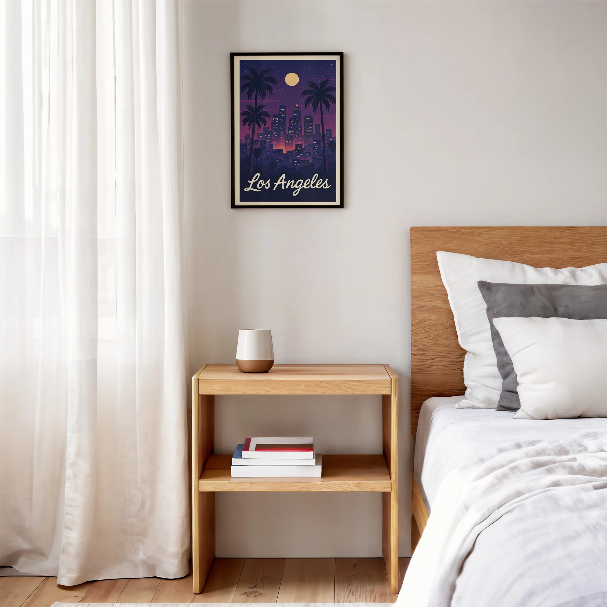 LA graphic print