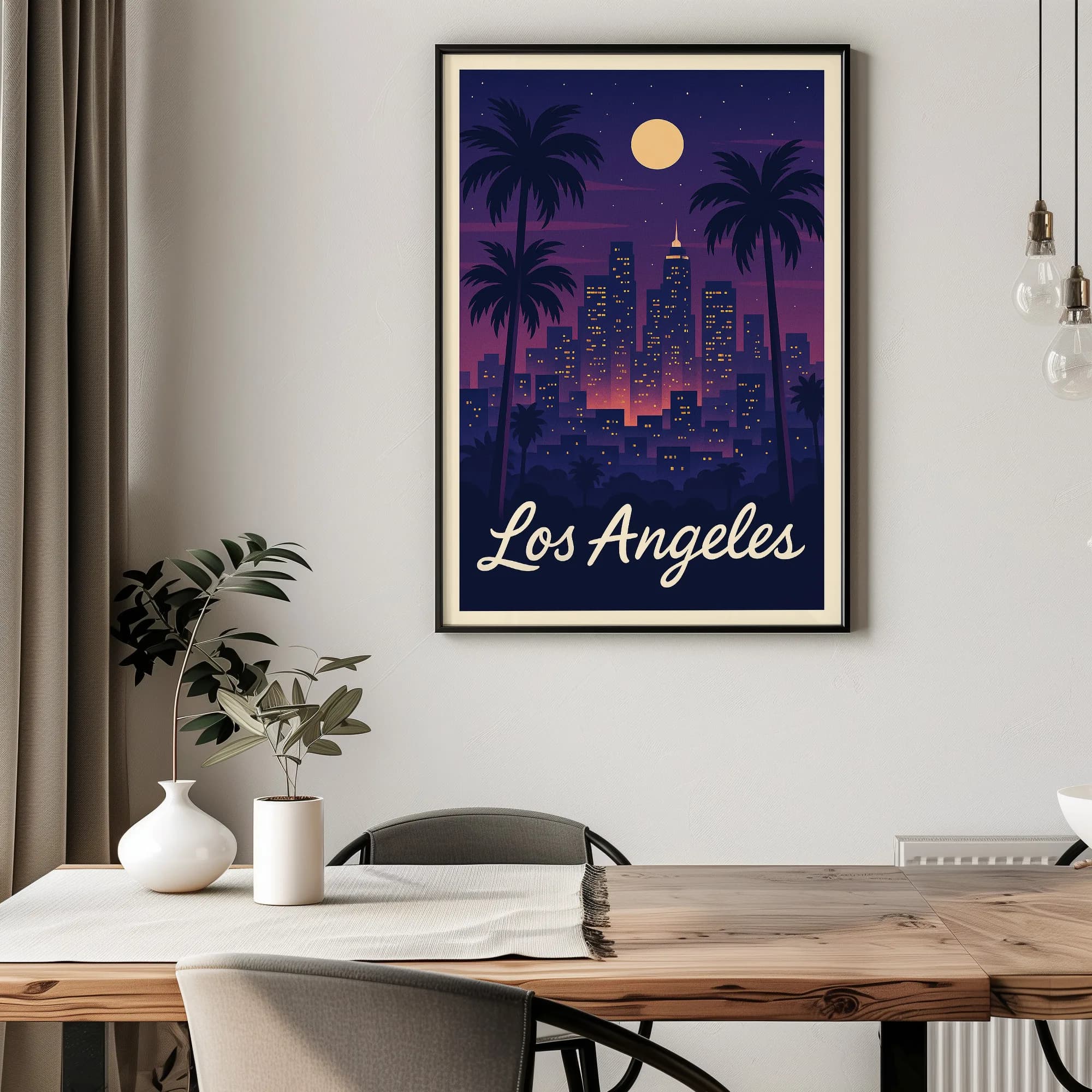 LA graphic print