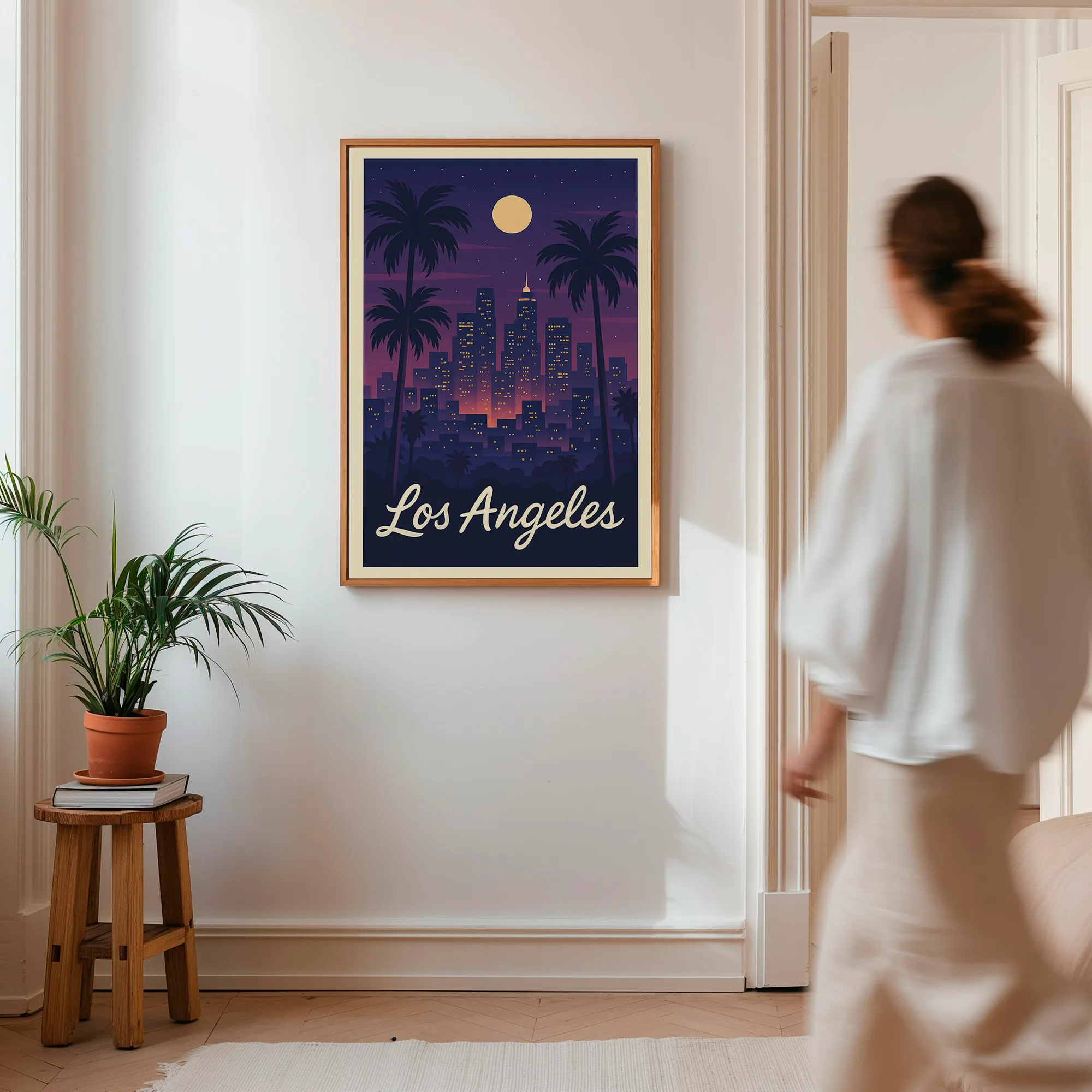 LA graphic print