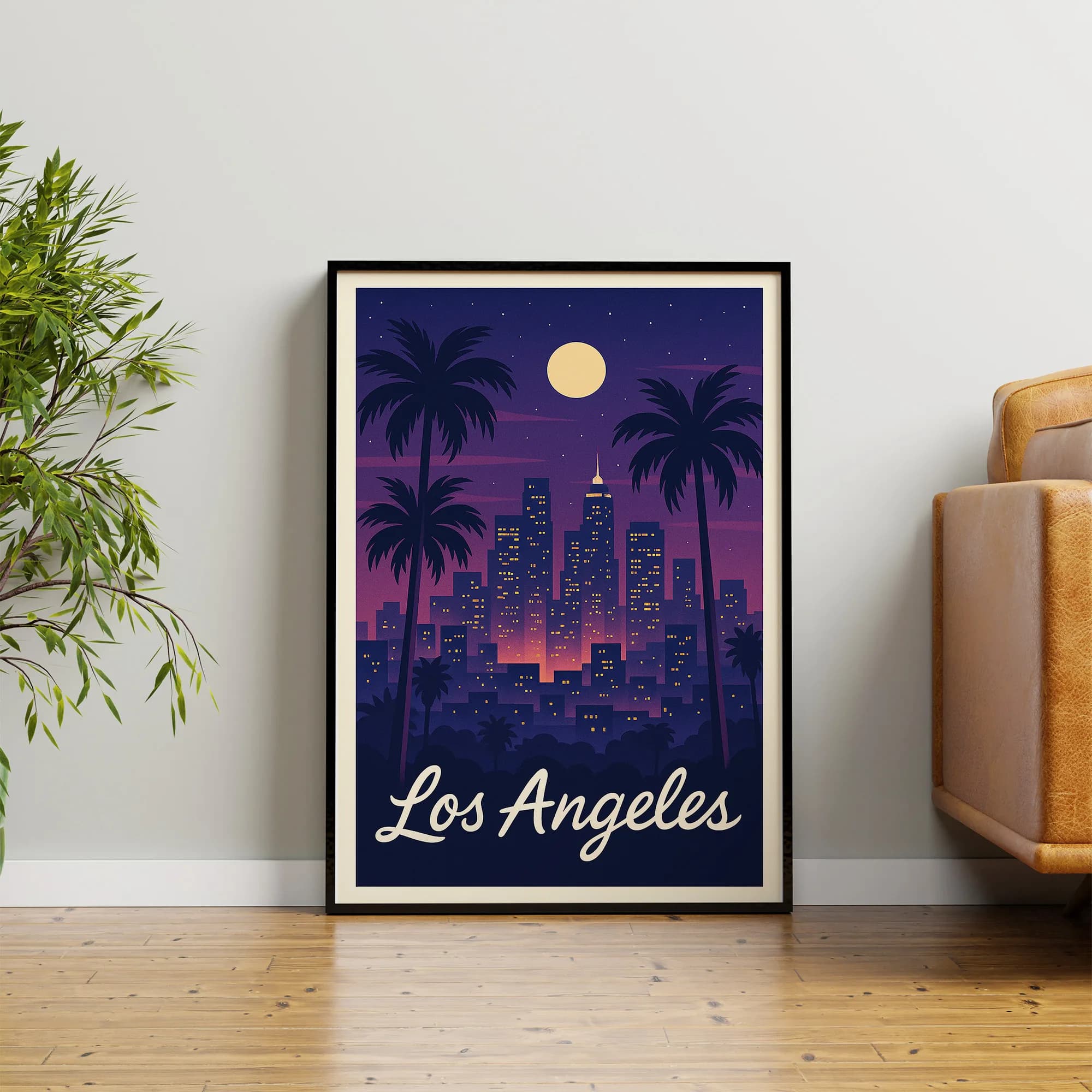 LA graphic print