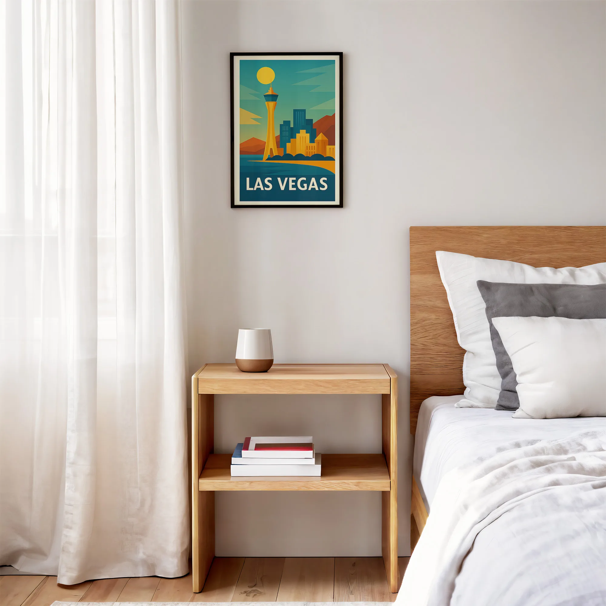 Las Vegas graphic print