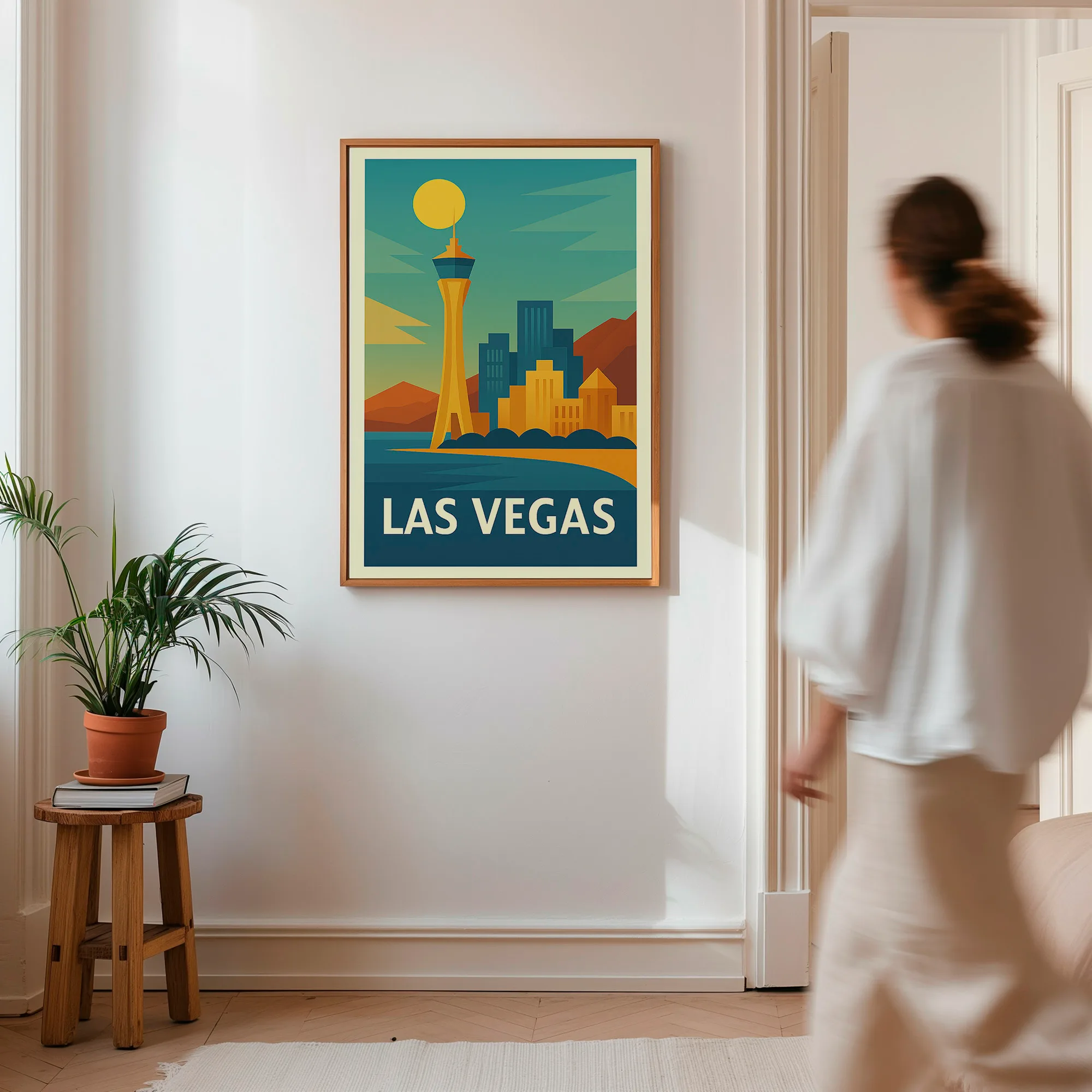 Las Vegas graphic print