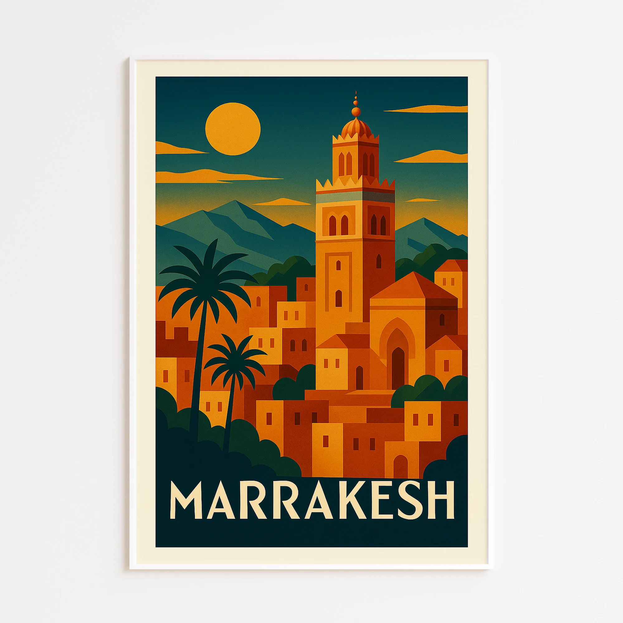 Marrakesh graphic print
