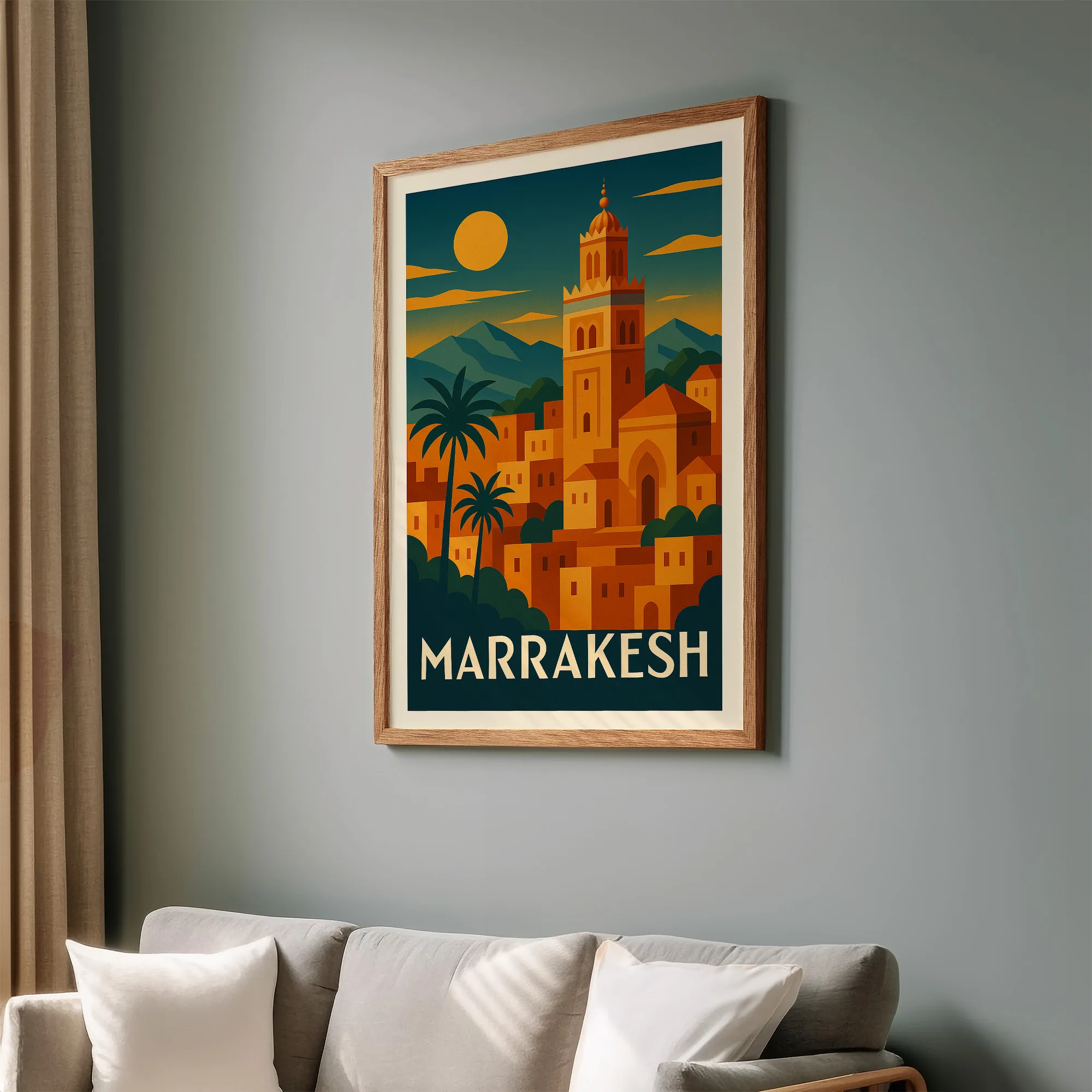 Marrakesh graphic print