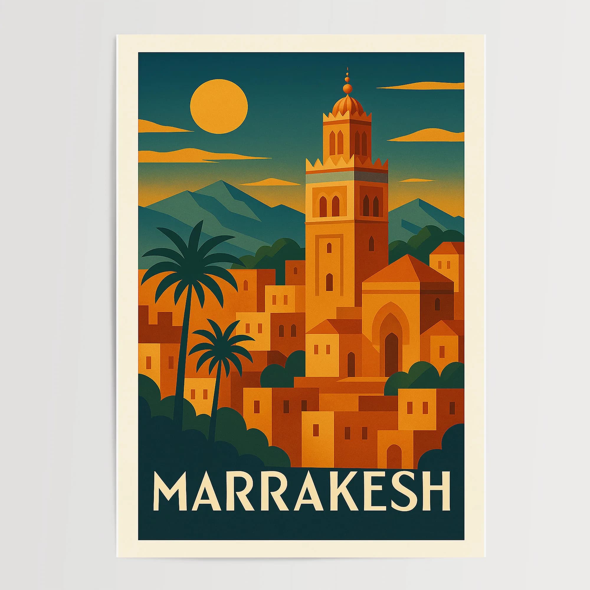 Marrakesh graphic print