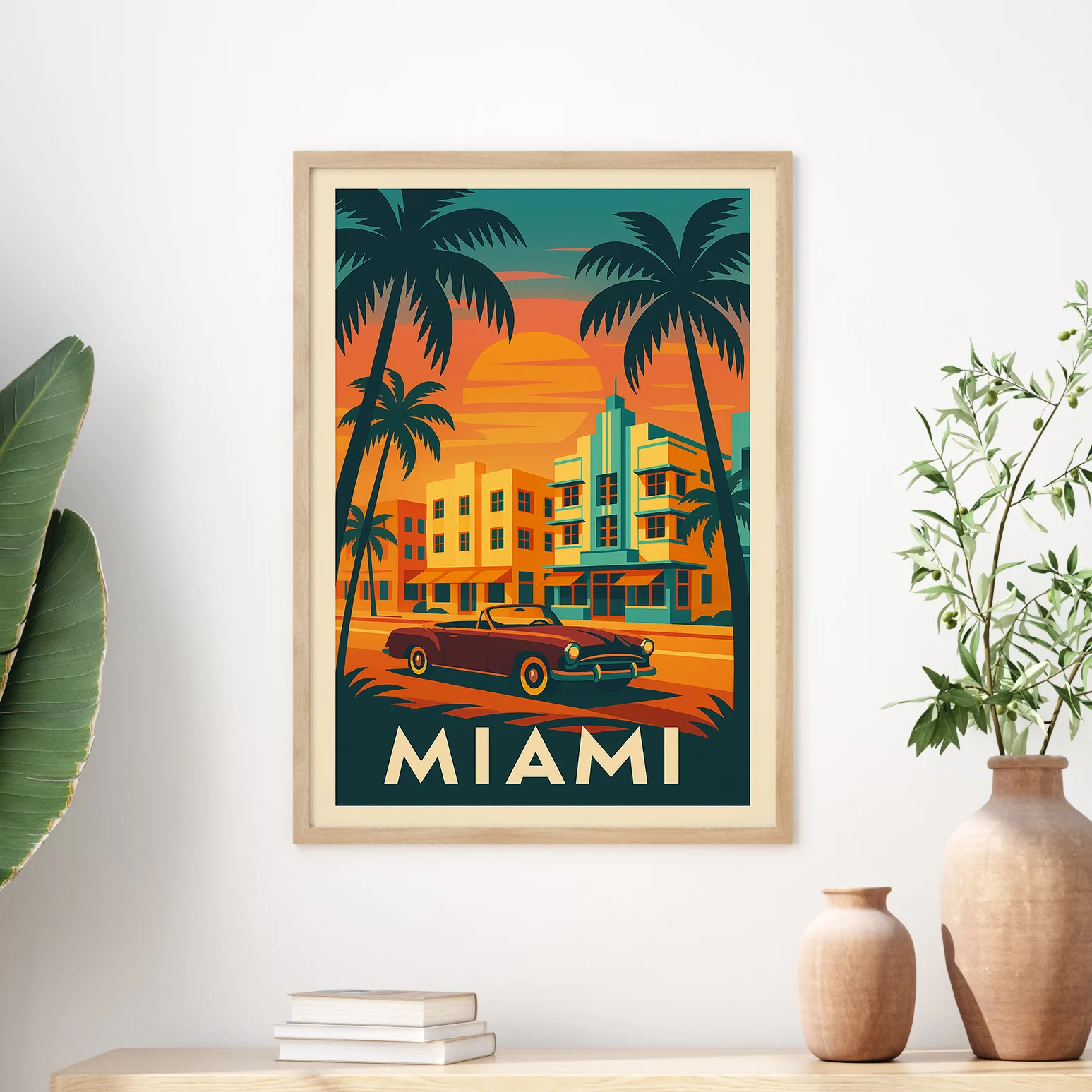 Miami graphic print