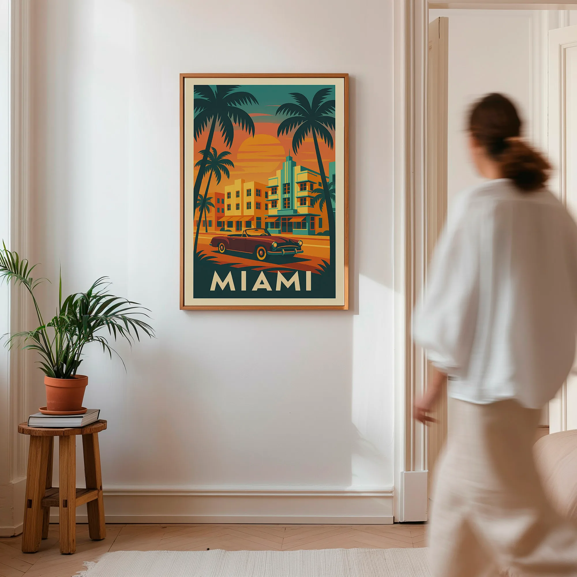 Miami graphic print