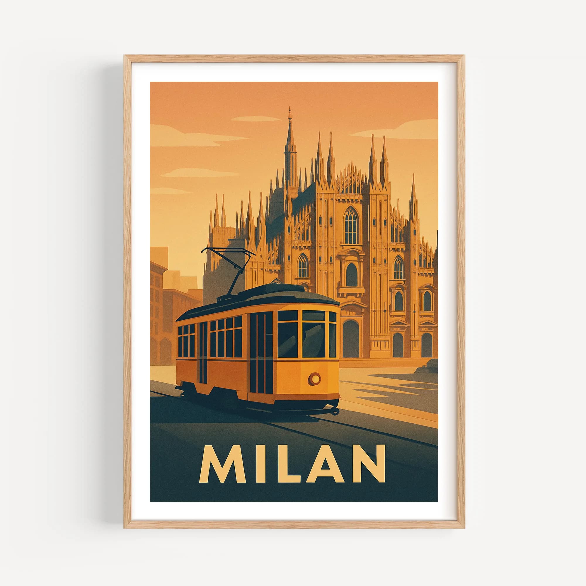 Milan graphic print