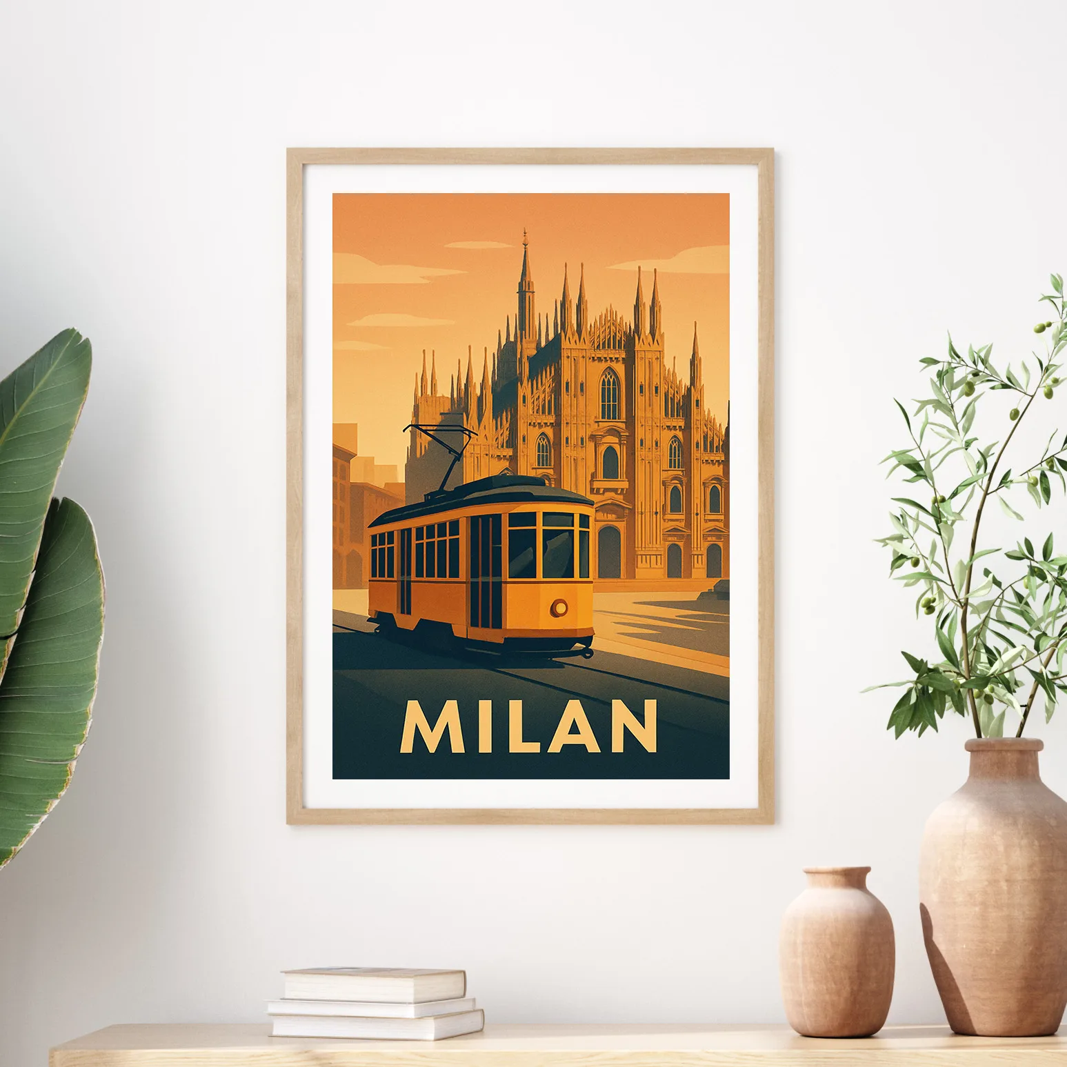 Milan graphic print
