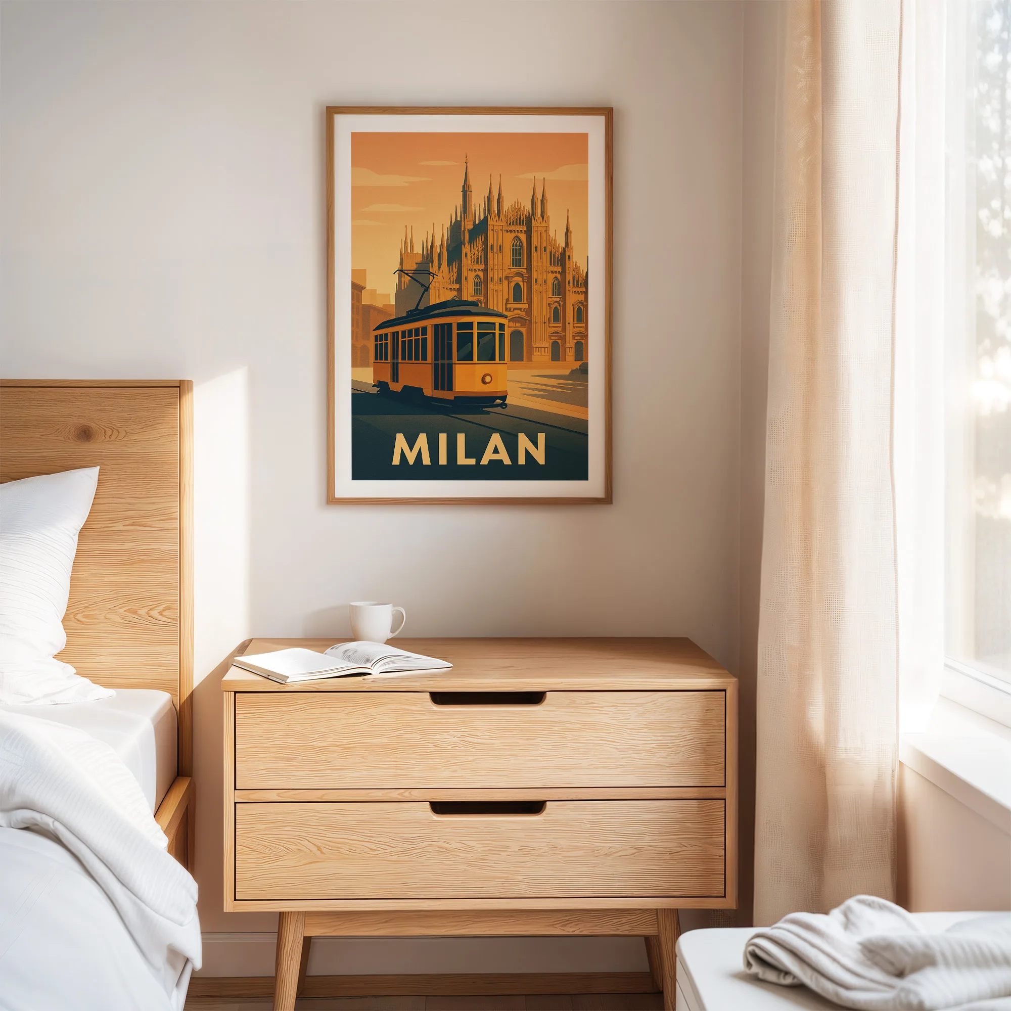 Milan graphic print