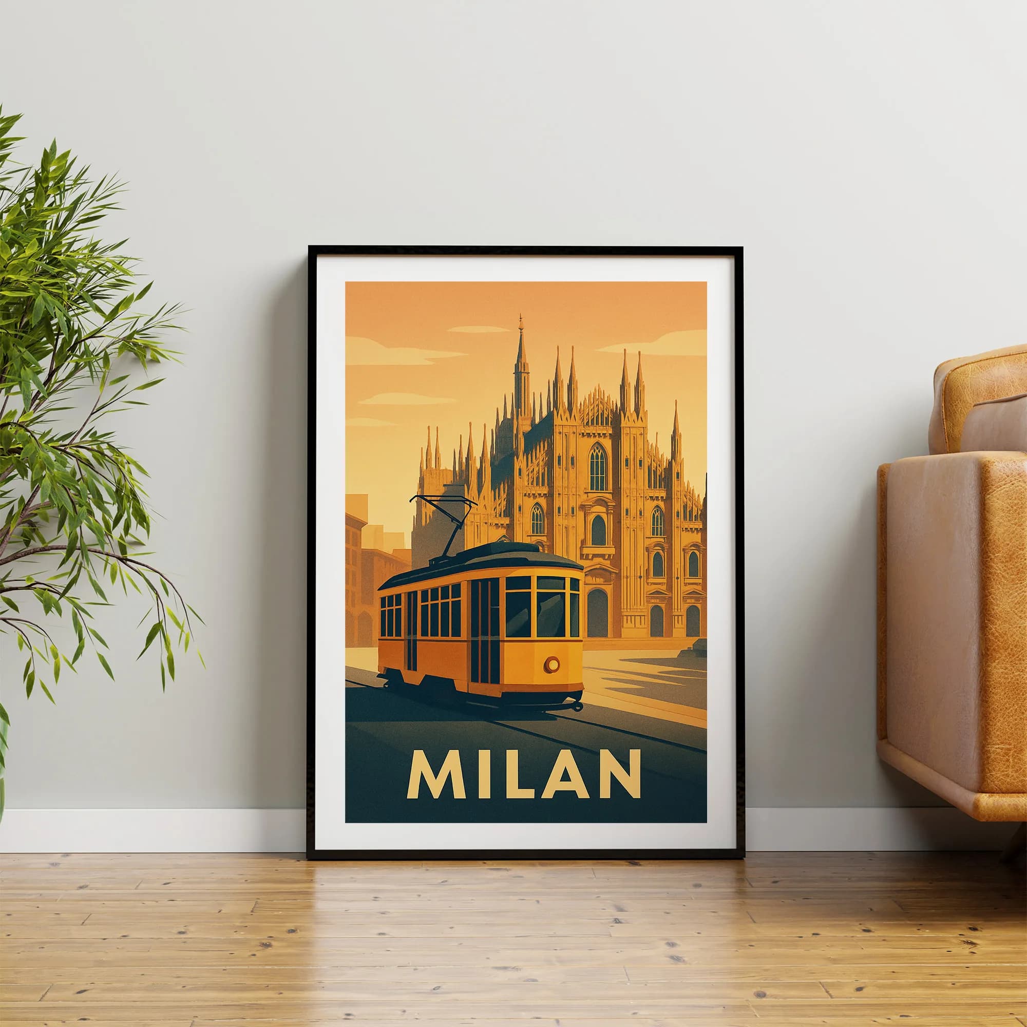 Milan graphic print