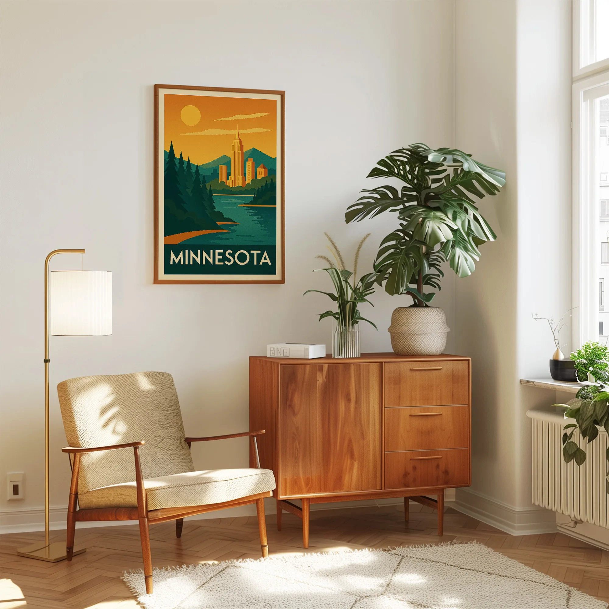 Minnesota graphic print