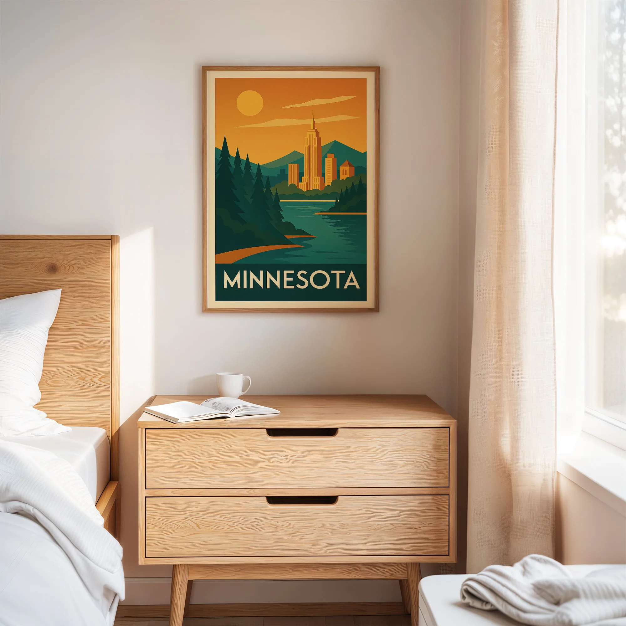 Minnesota graphic print