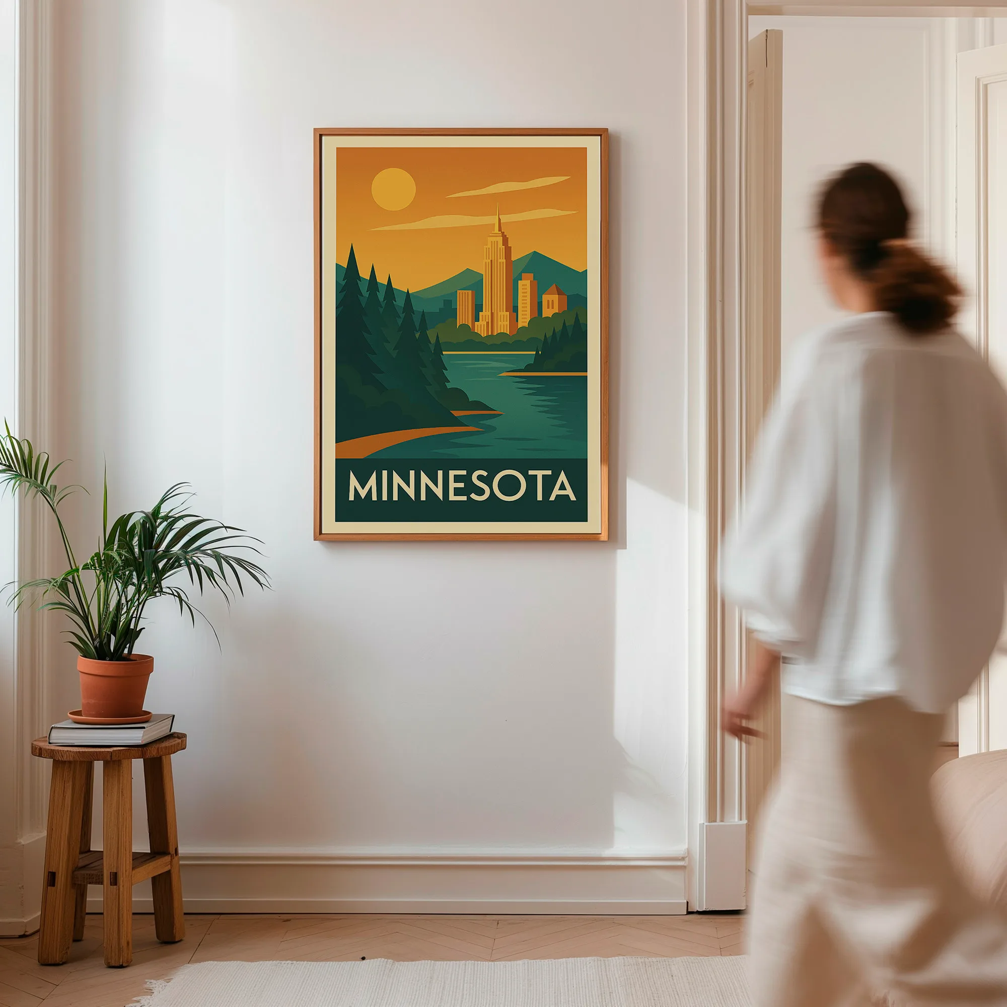 Minnesota graphic print