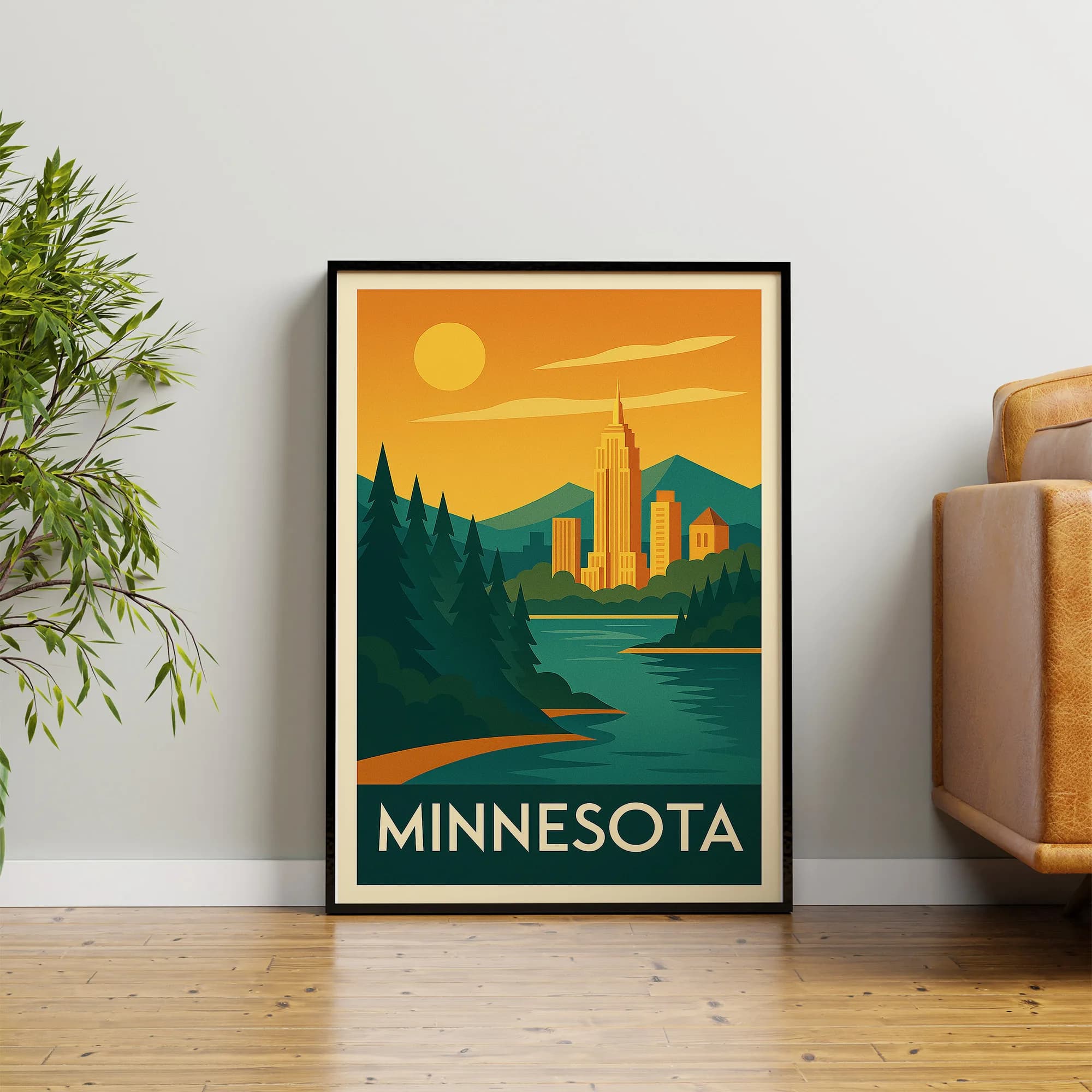 Minnesota graphic print