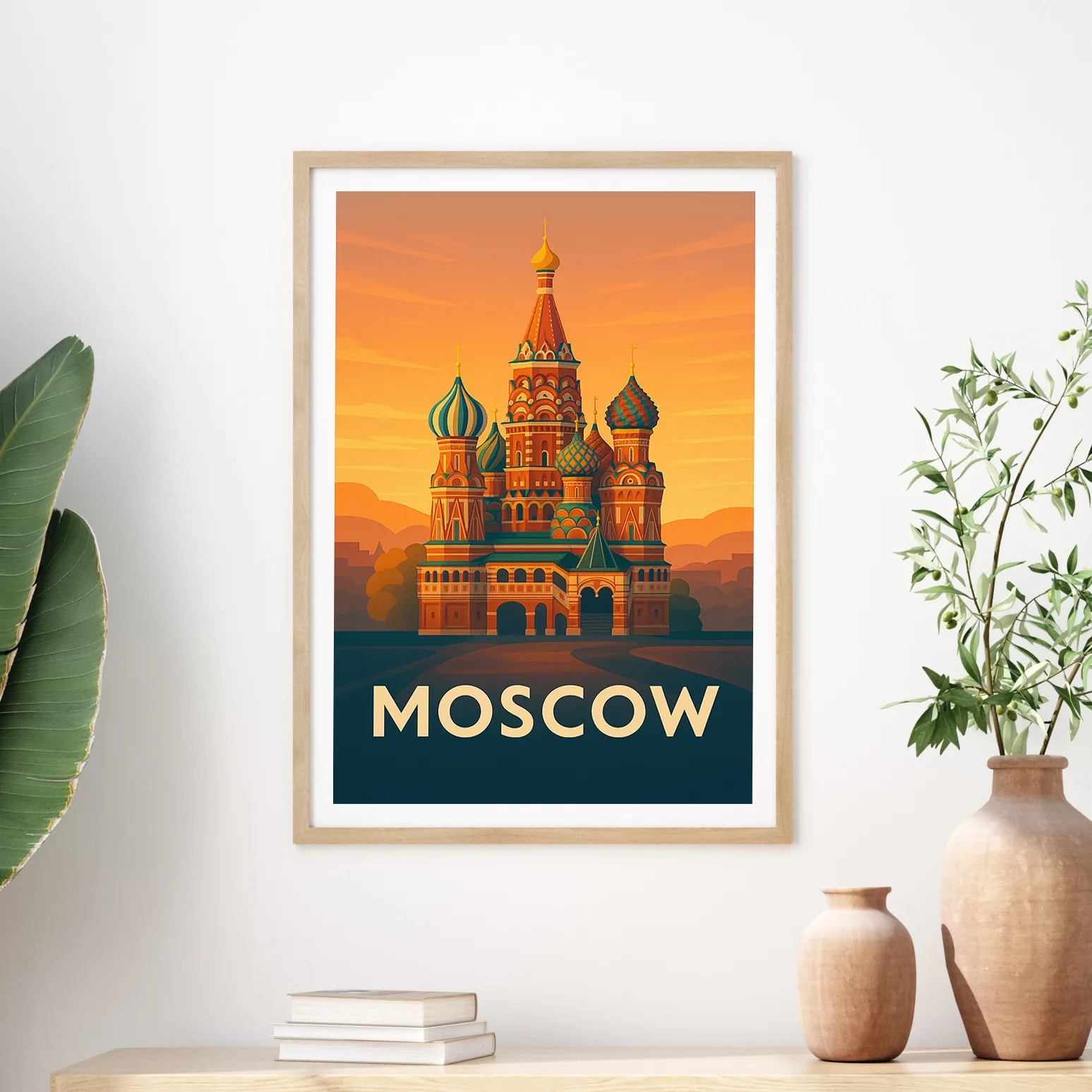 Moscow graphic print