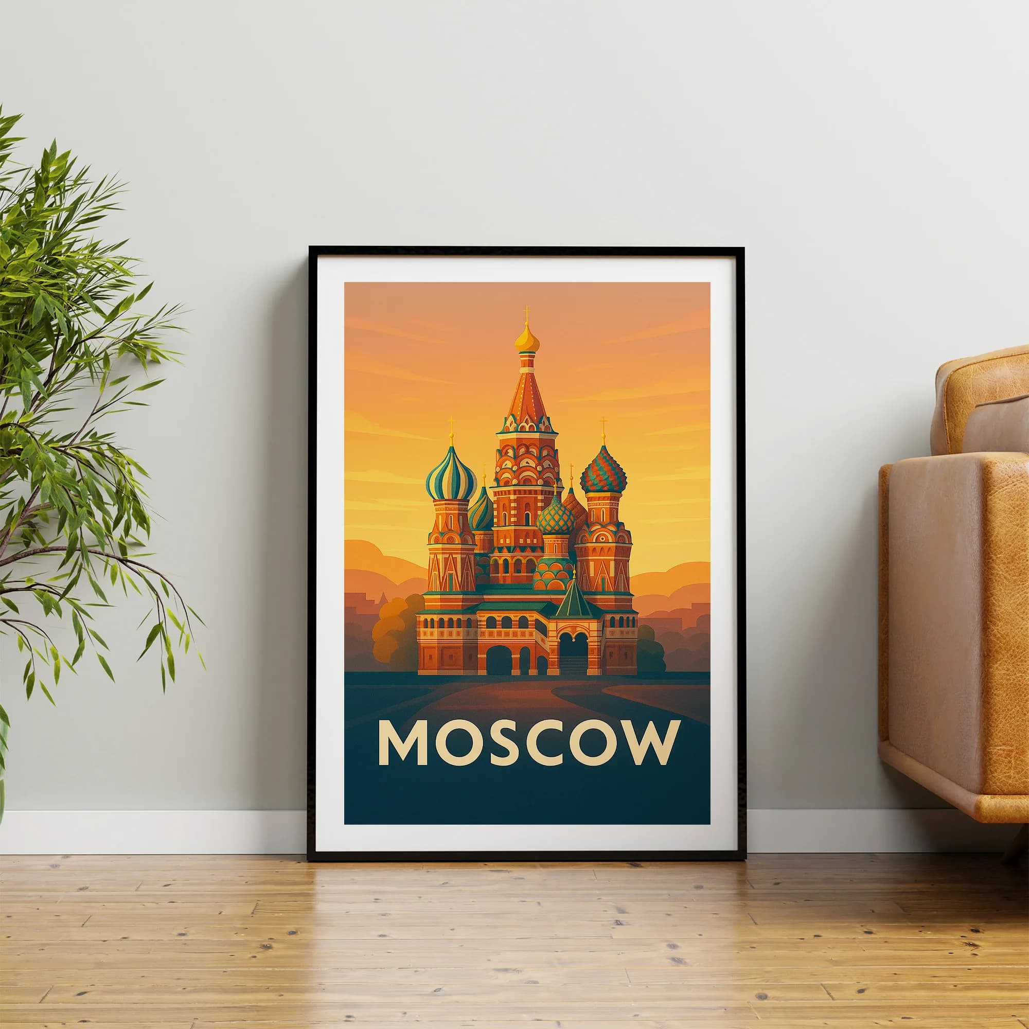 Moscow graphic print