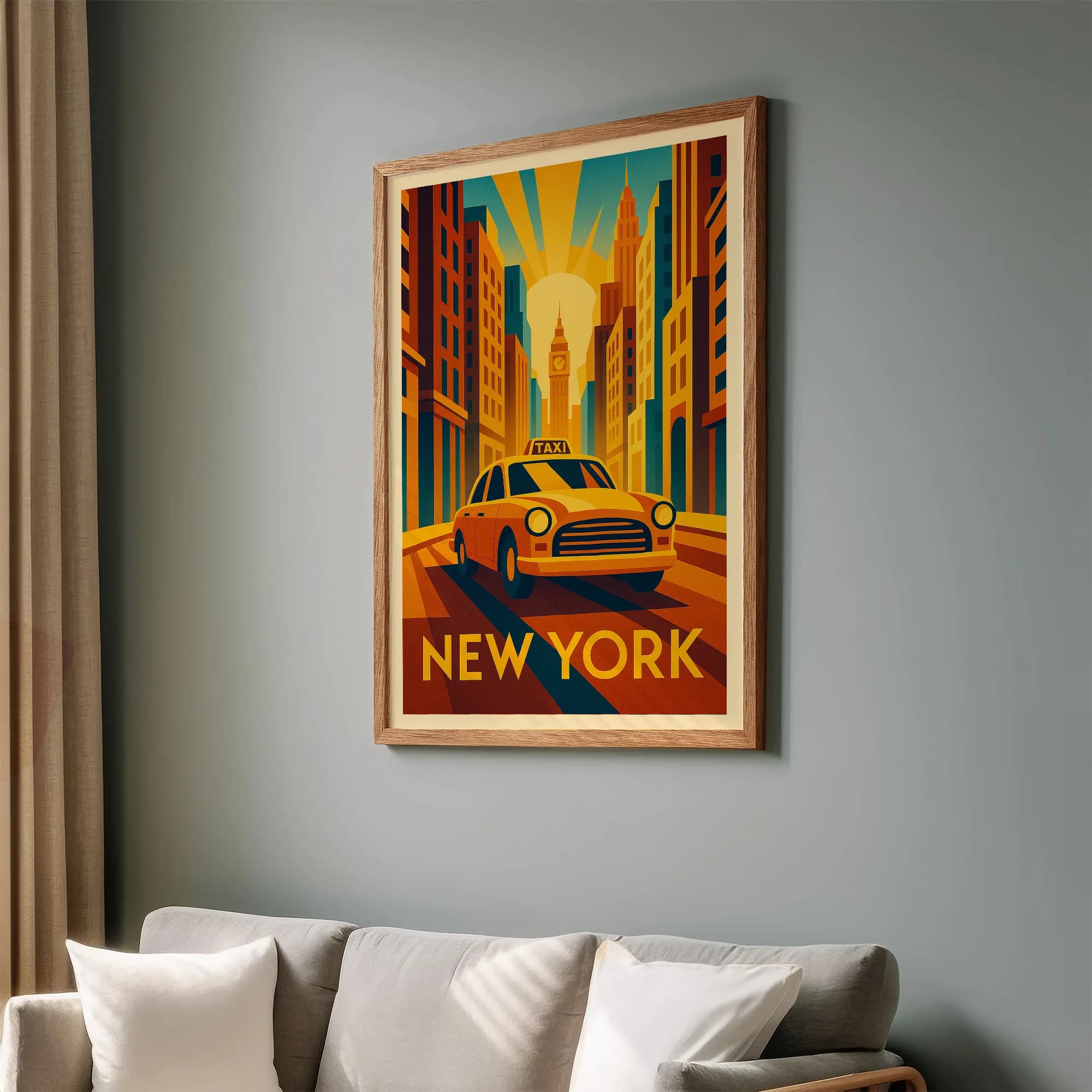 NYC graphic print