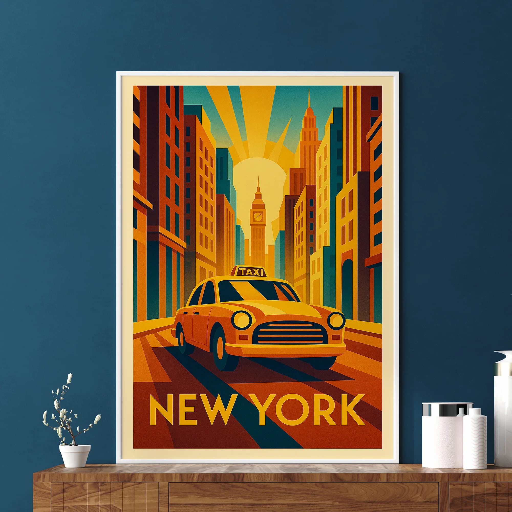 NYC graphic print