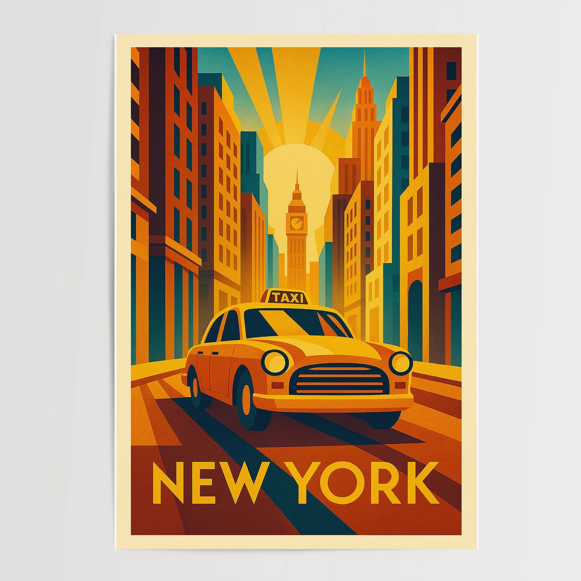 NYC graphic print