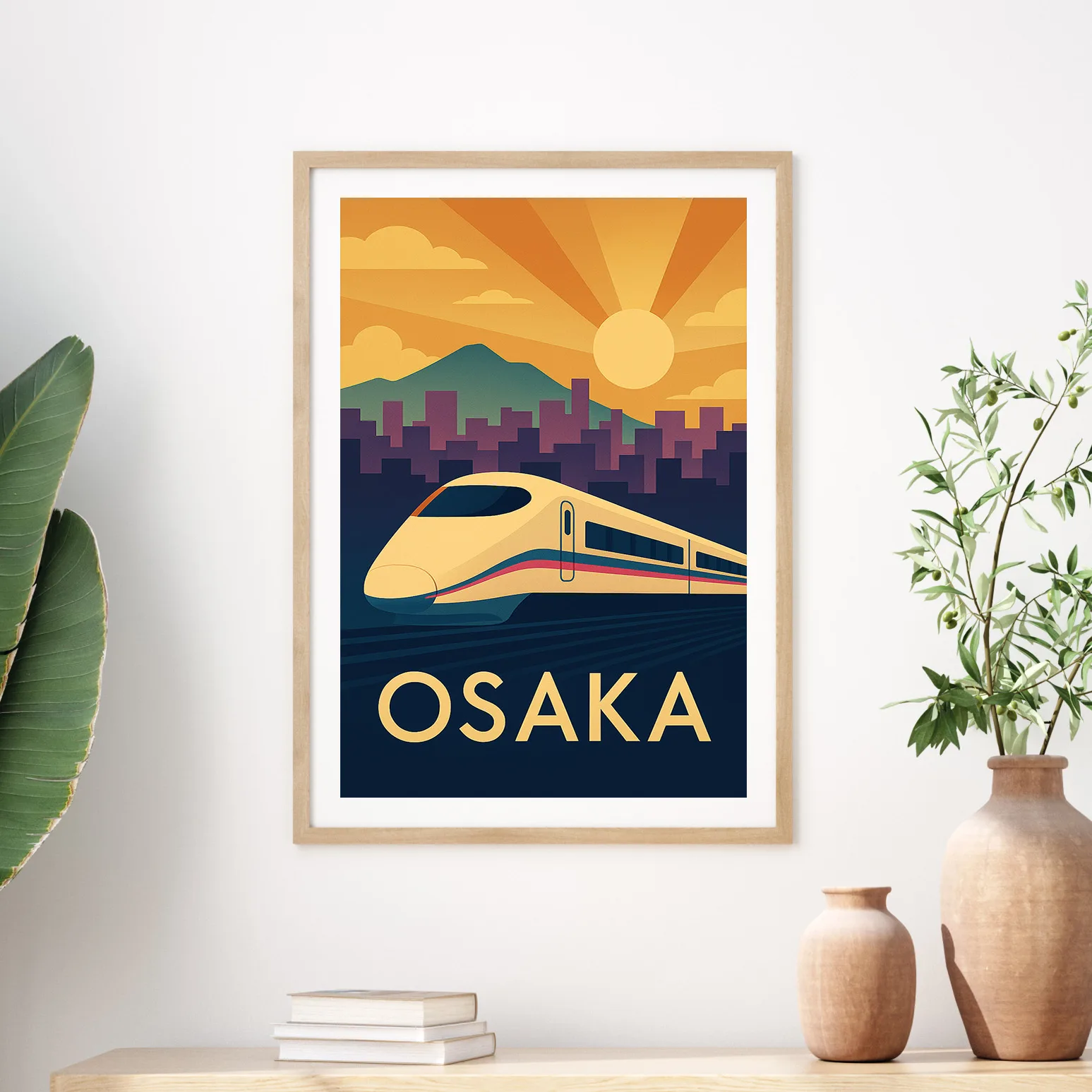 Osaka graphic print