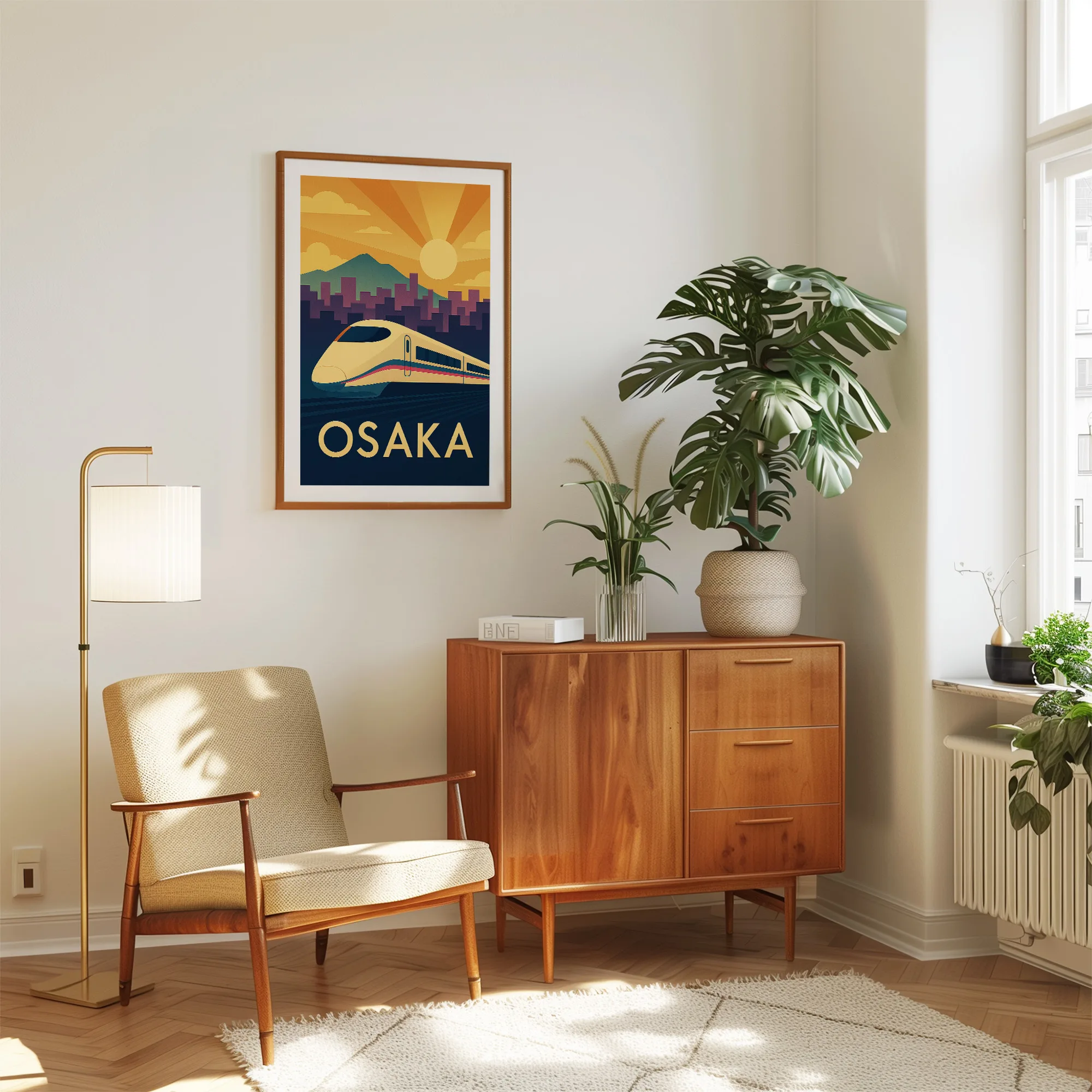 Osaka graphic print