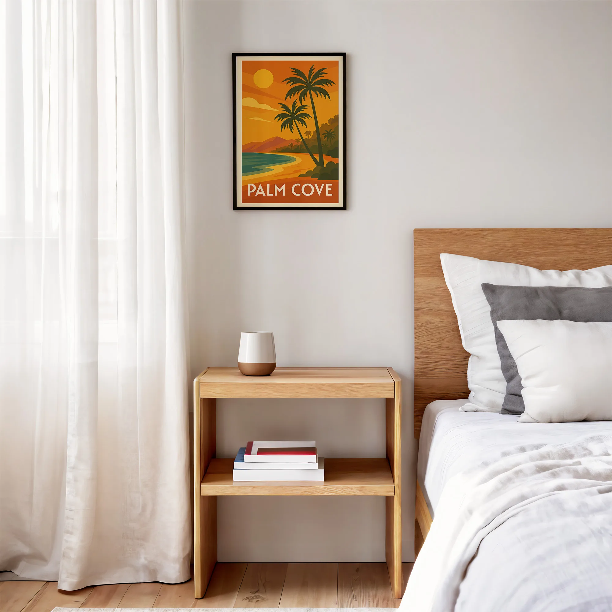Palm Cove graphic print