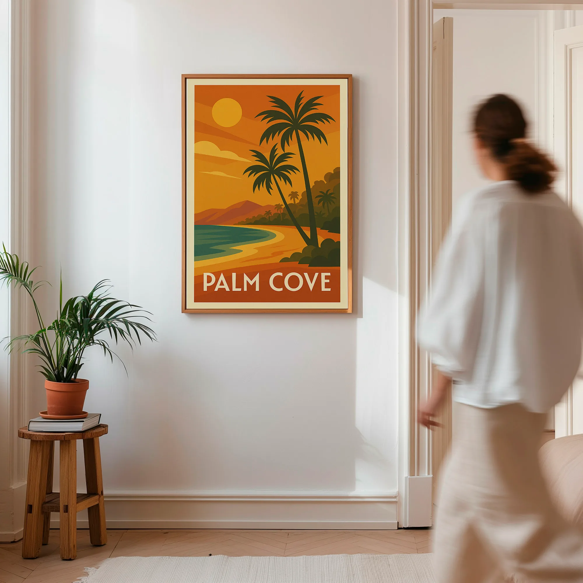 Palm Cove graphic print