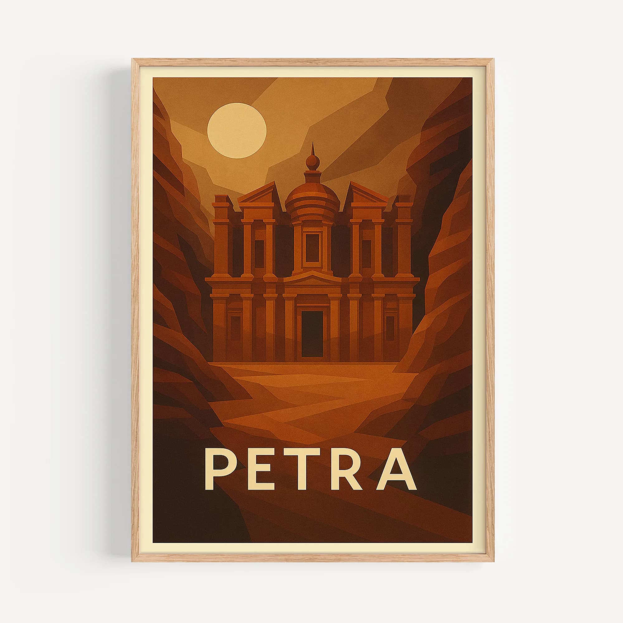 Petra graphic print