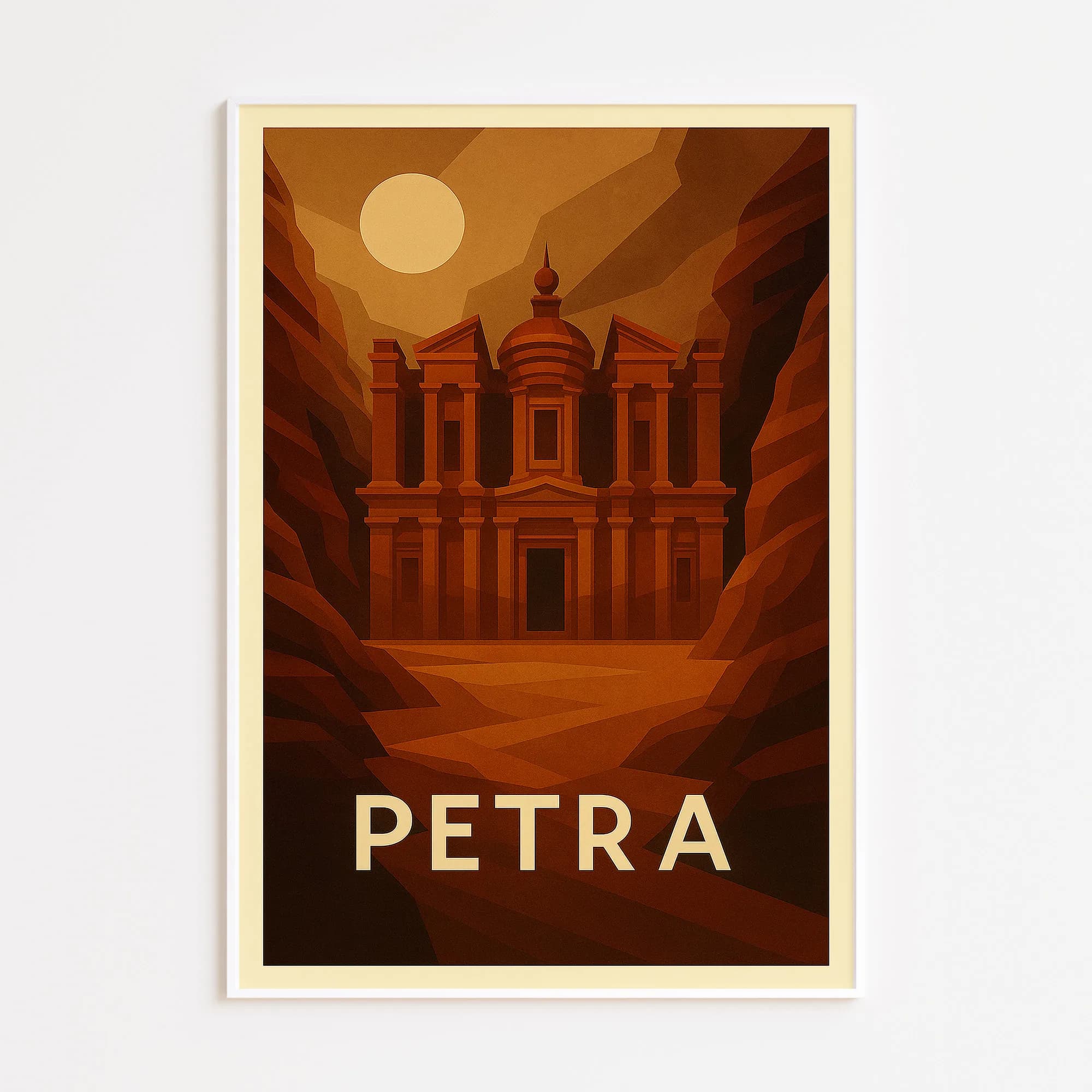 Petra graphic print