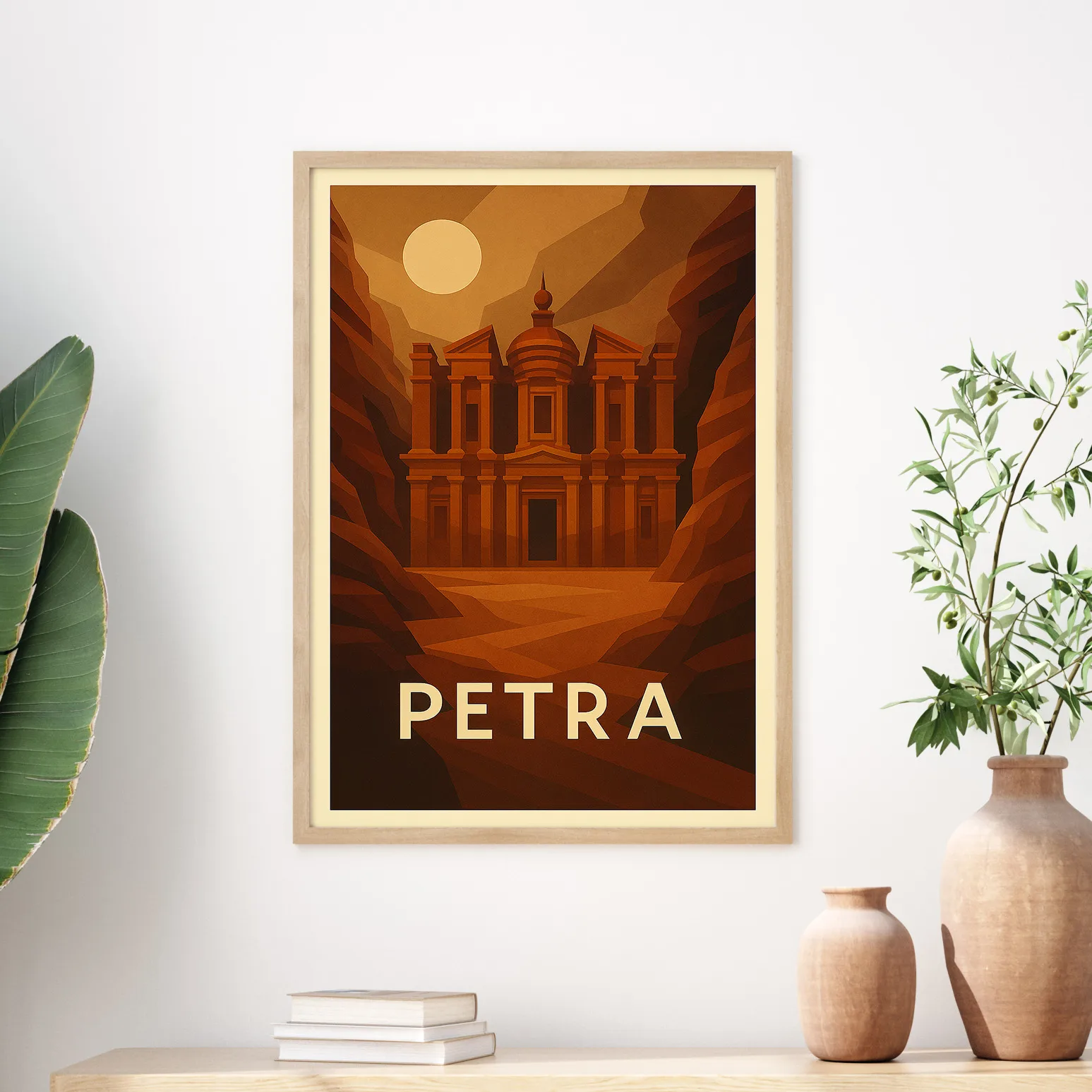 Petra graphic print
