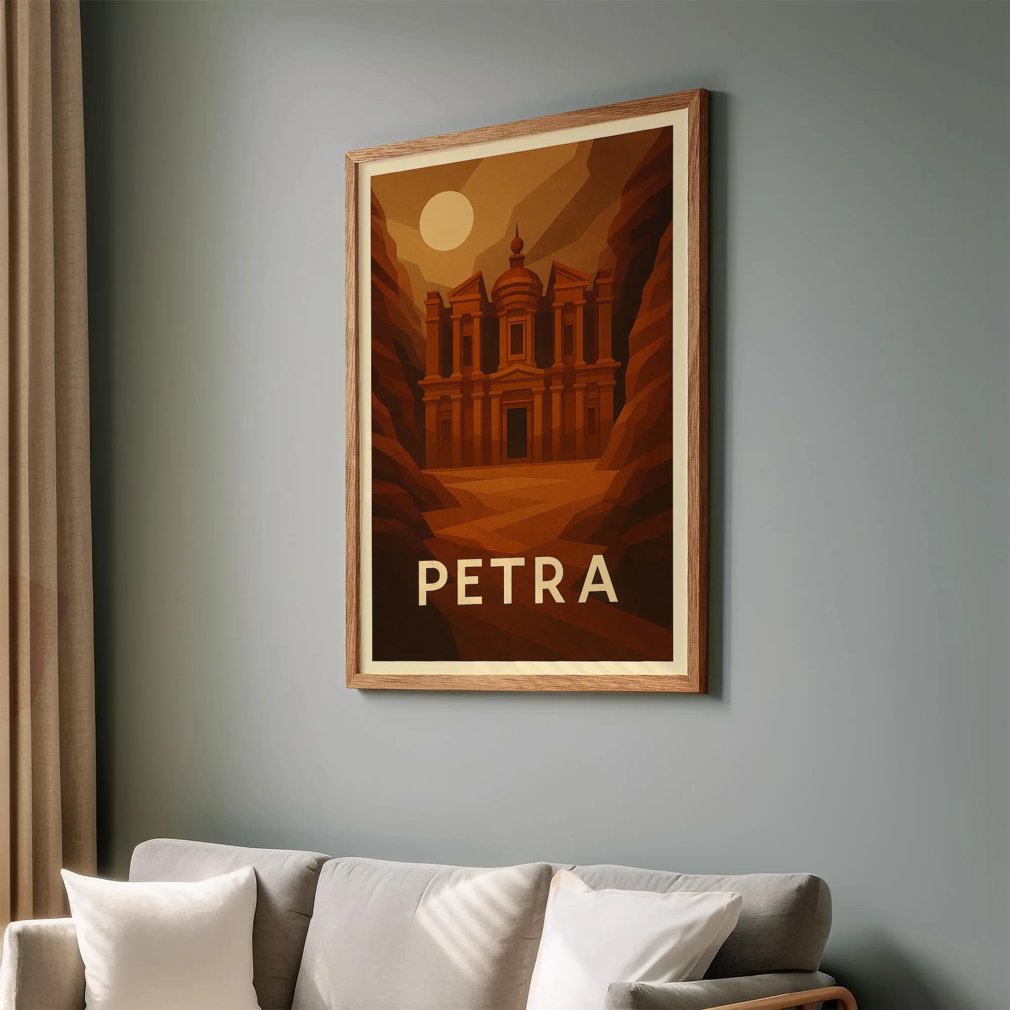 Petra graphic print