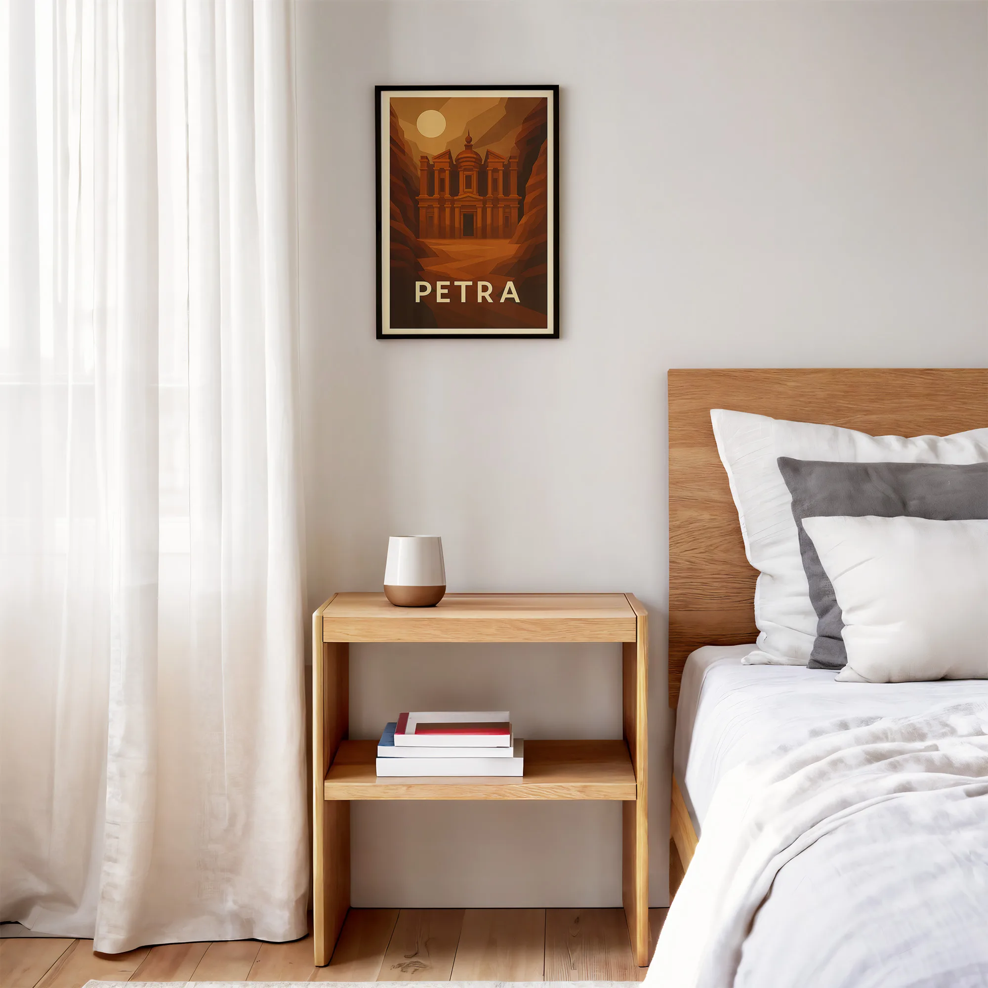 Petra graphic print