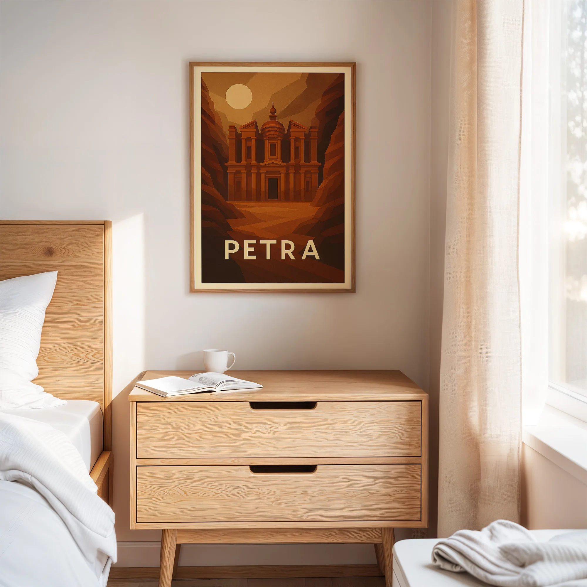 Petra graphic print