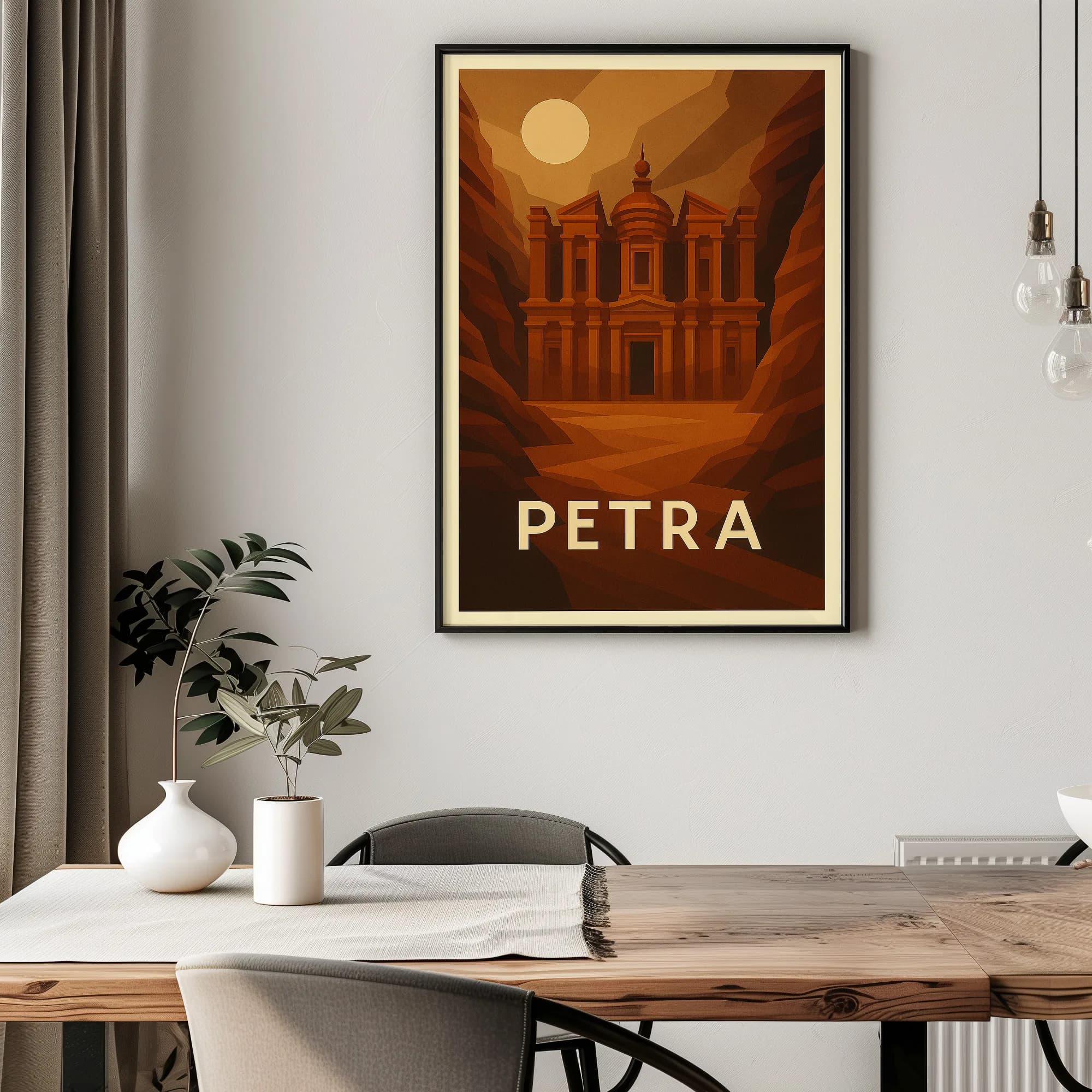 Petra graphic print