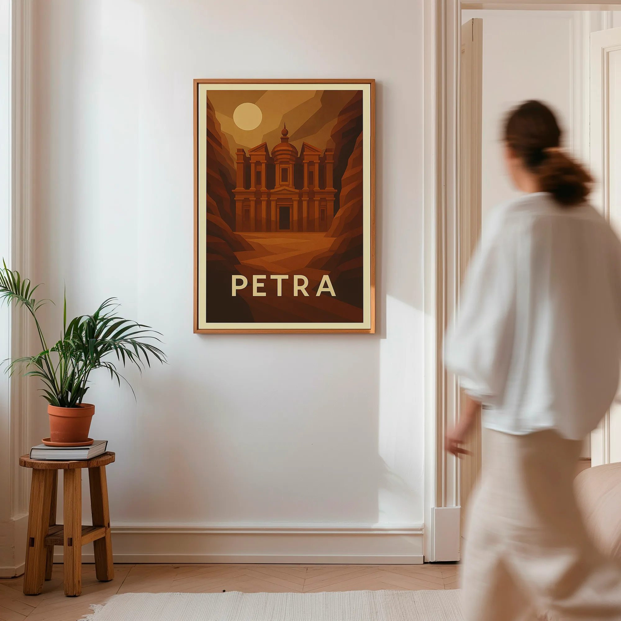 Petra graphic print