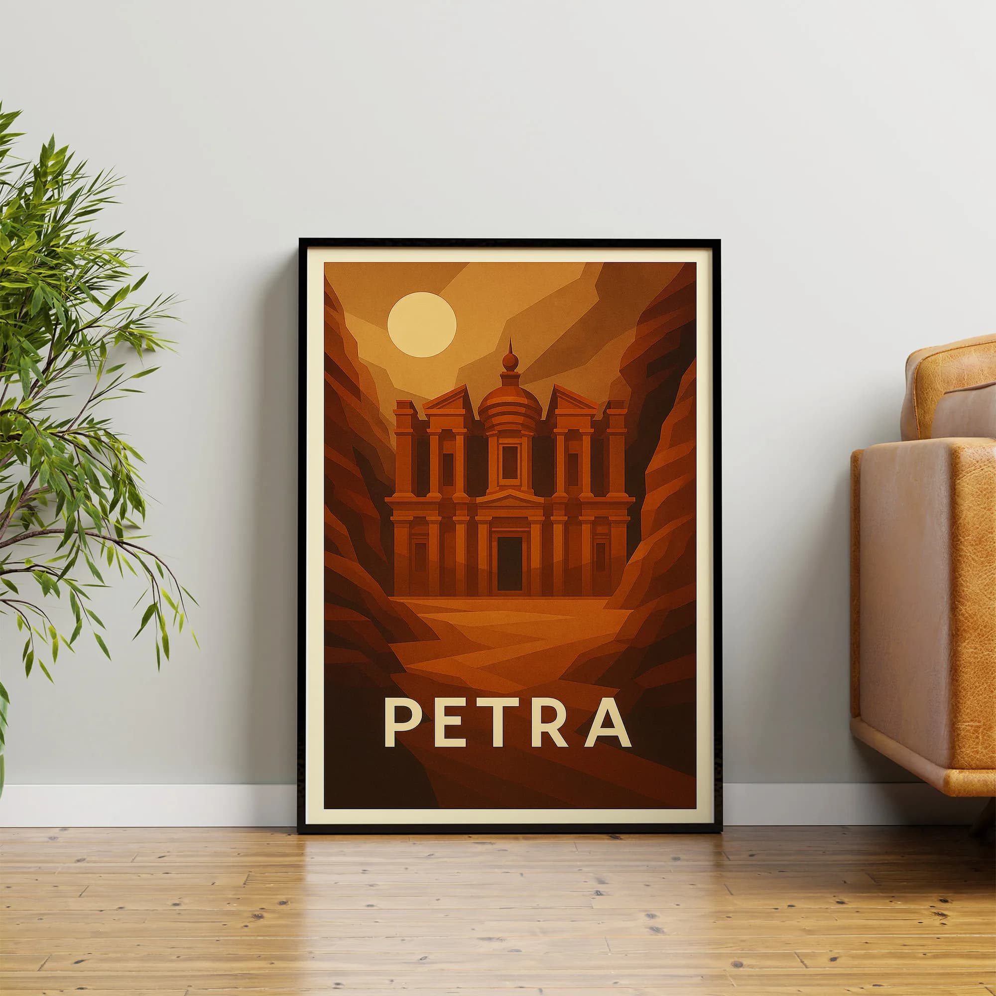 Petra graphic print